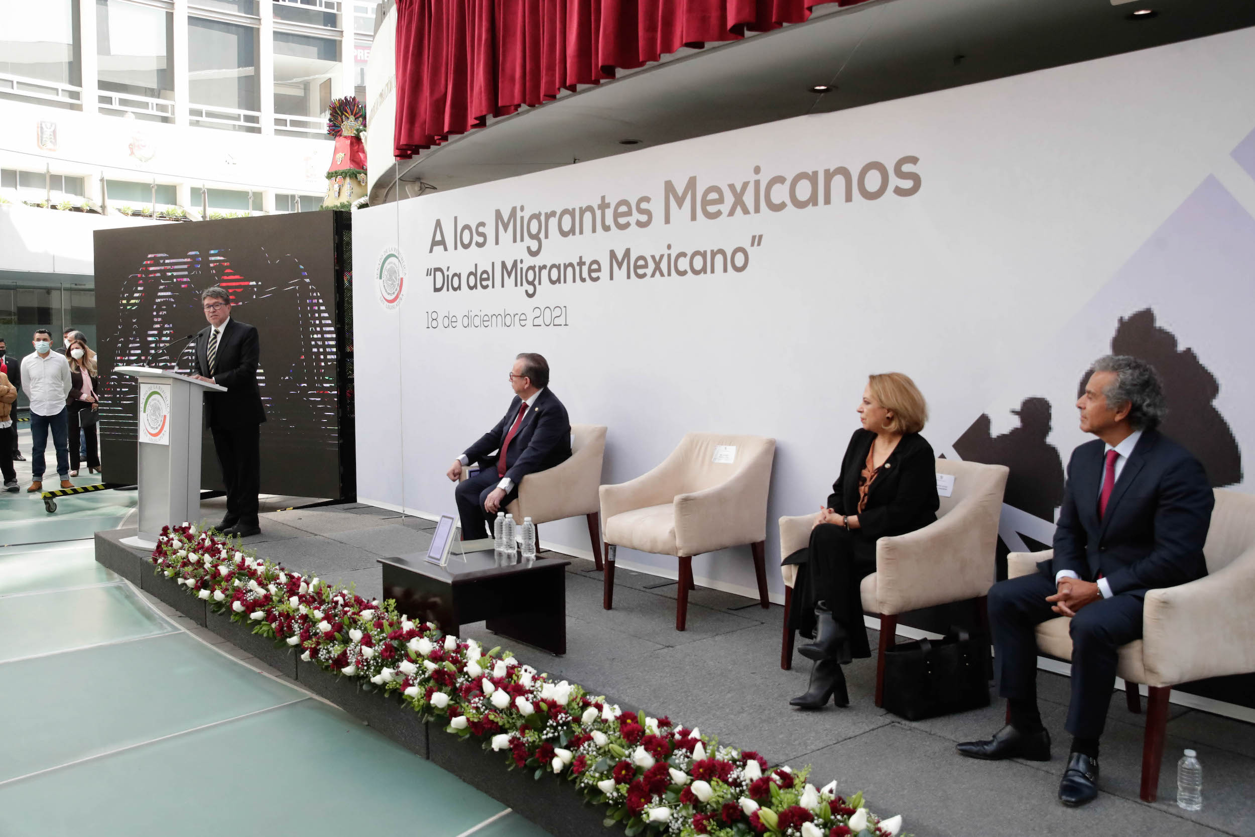 Homenaje Migrantes Mexicanos-