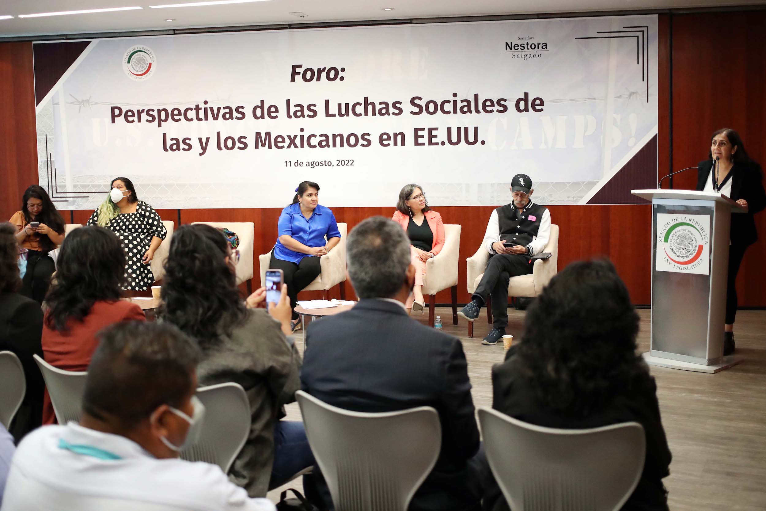 Foro Perspectivas de luchas sociales de las mexicanas y mexicanos en Estados Unidos