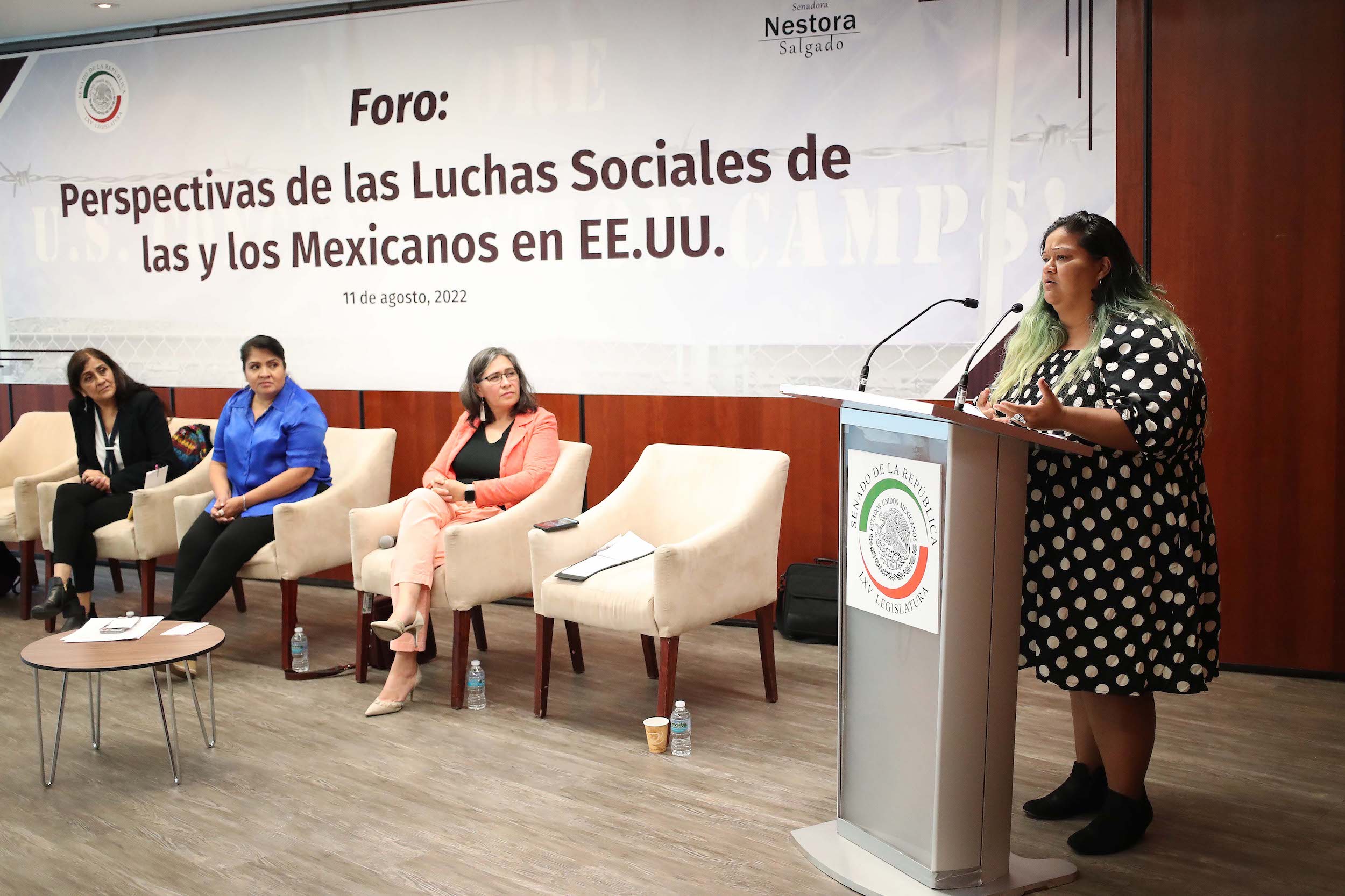 Foro Perspectivas de luchas sociales de las mexicanas y mexicanos en Estados Unidos