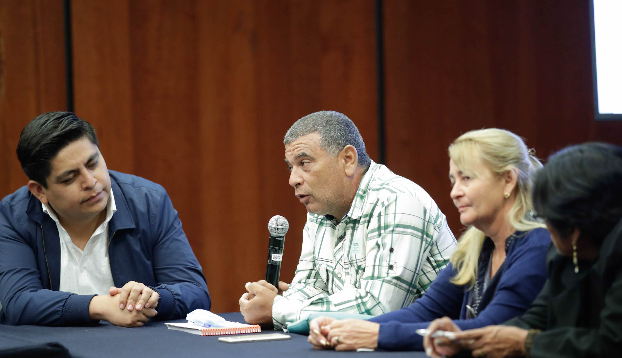 Reunioin con Delegacioin de la ANAP de Cuba-