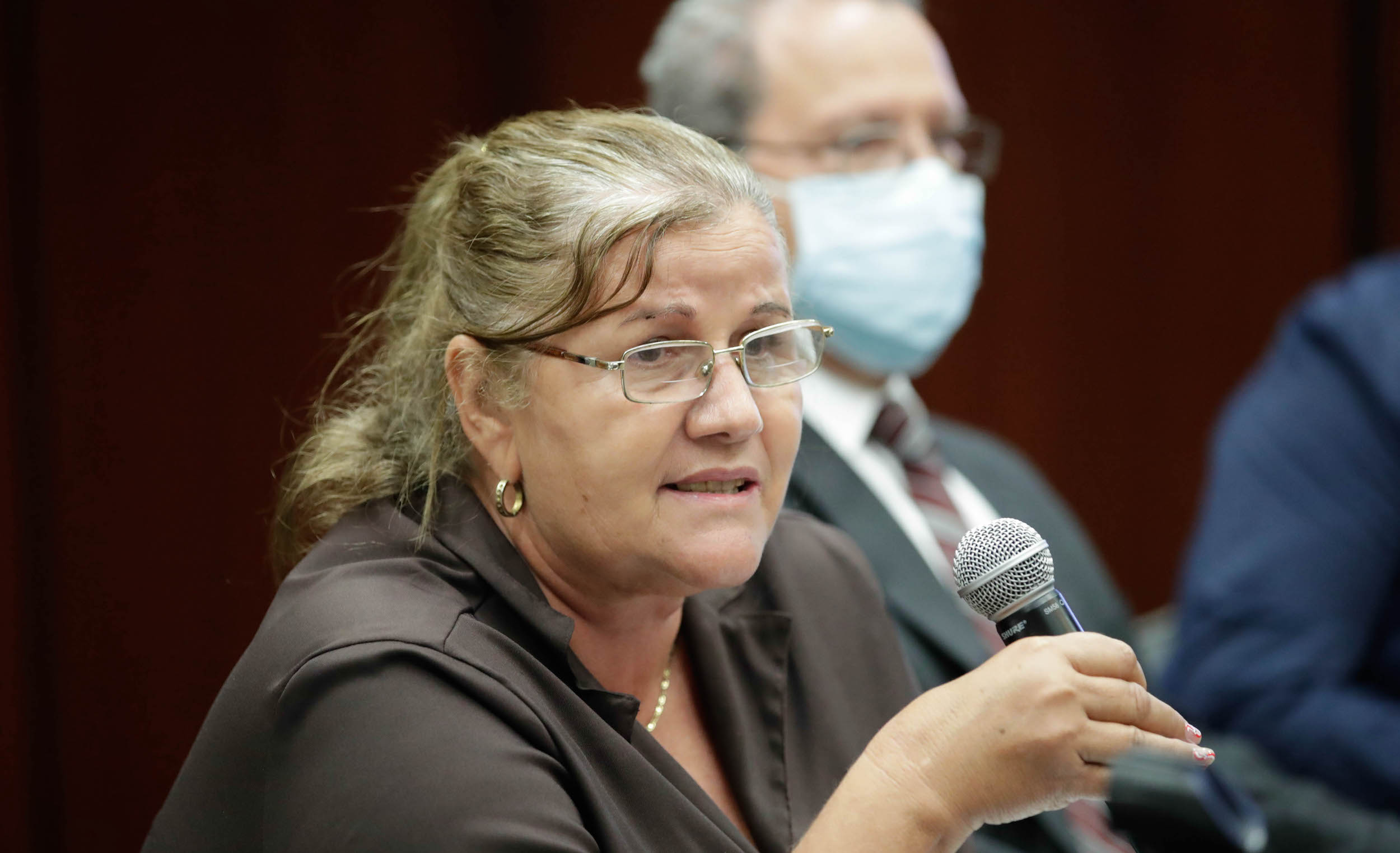 Reunioin con Delegacioin de la ANAP de Cuba-