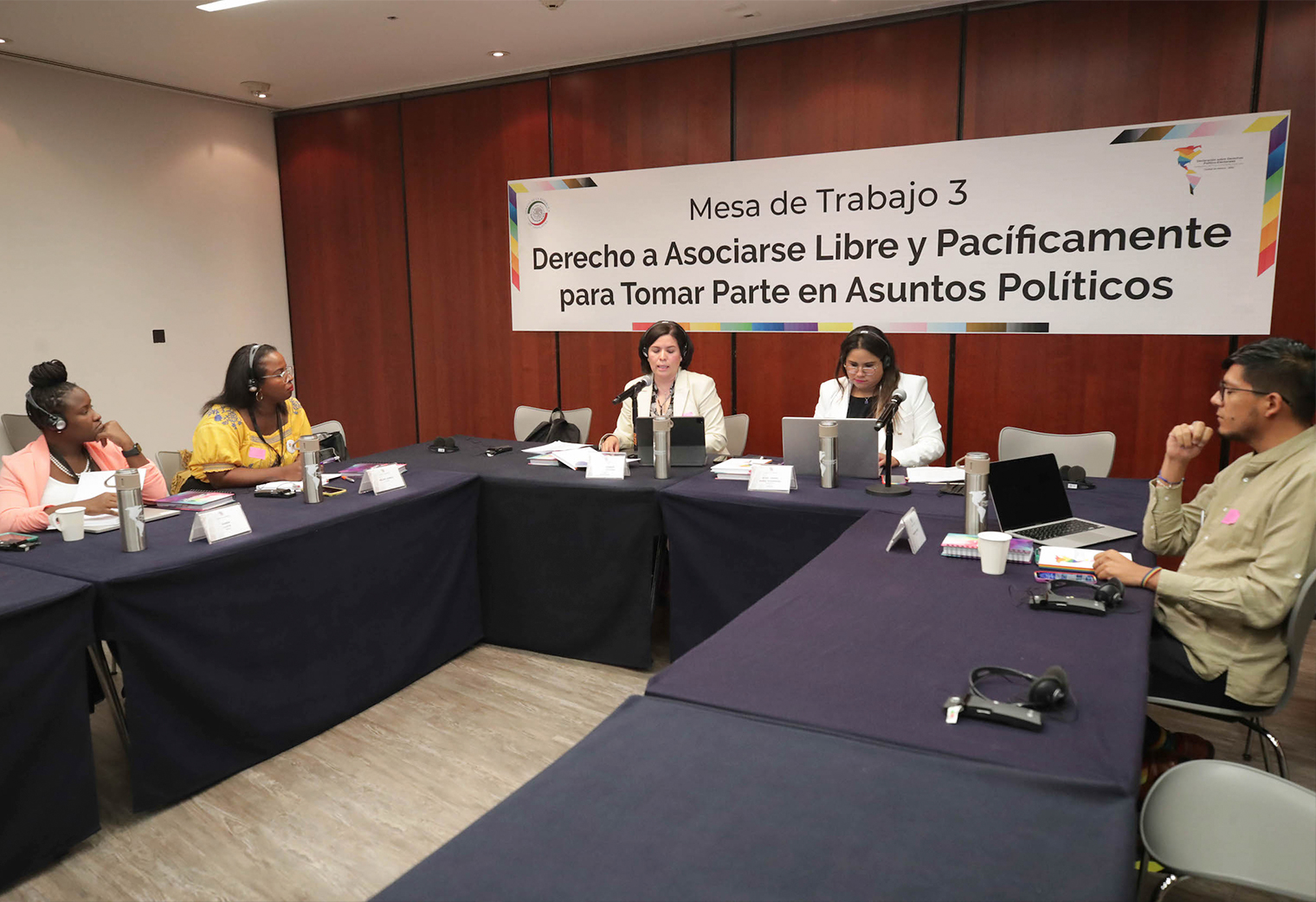 Mesas de trabajo de la Convención Interamericana para la “Declaración sobre Derechos Político-Electorales de la Población LGBTTTIQ+ en el Continente Americano”