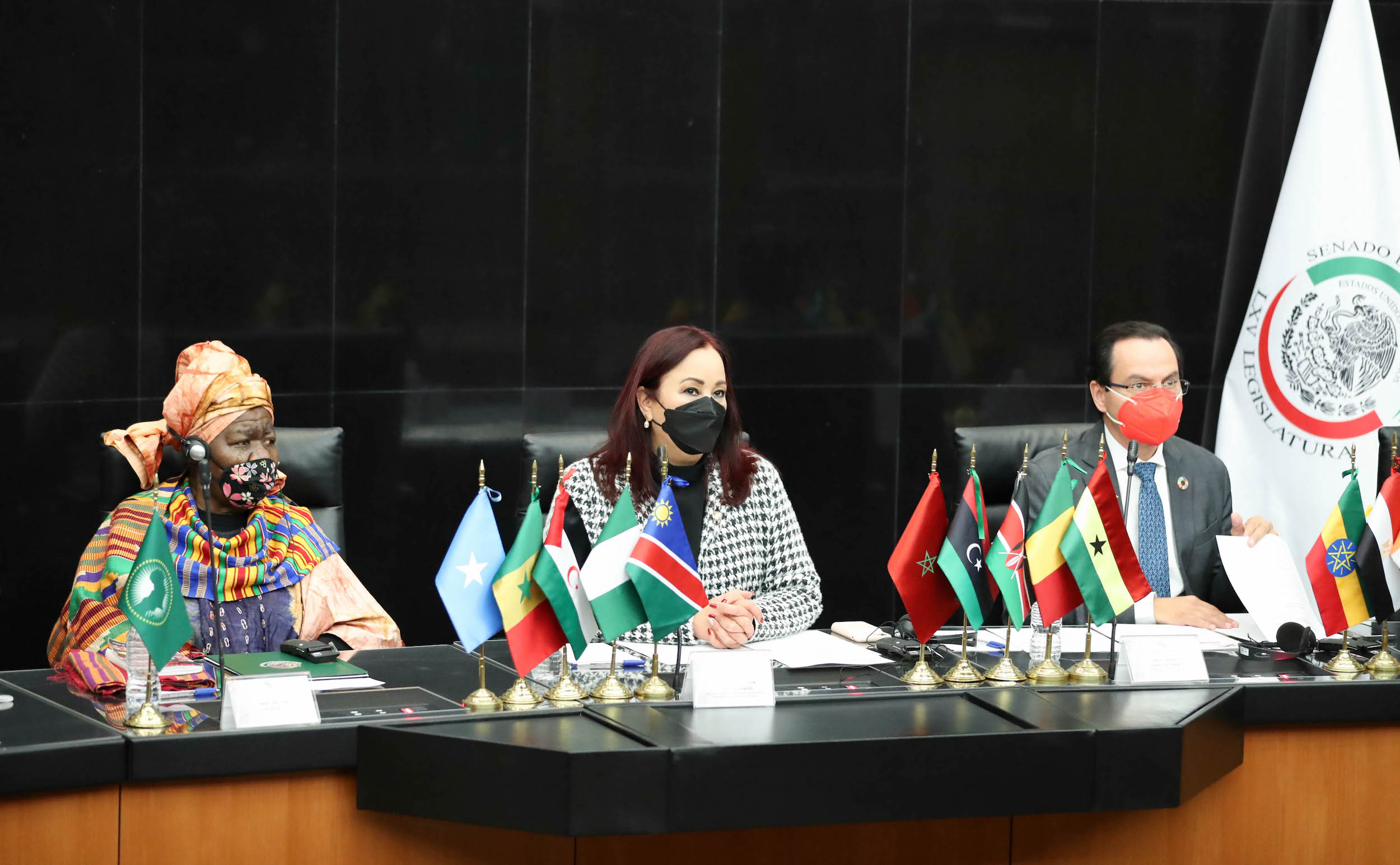 Parlamento de paz sostenible ante los pueblos originarios Meixico-Aifrica-