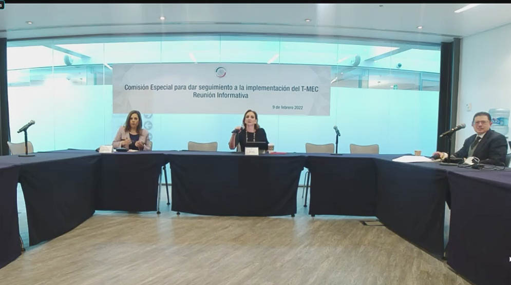 Reunion de la Comision Especial de Seguimiento a la Implementacion del T-MEC 2 de