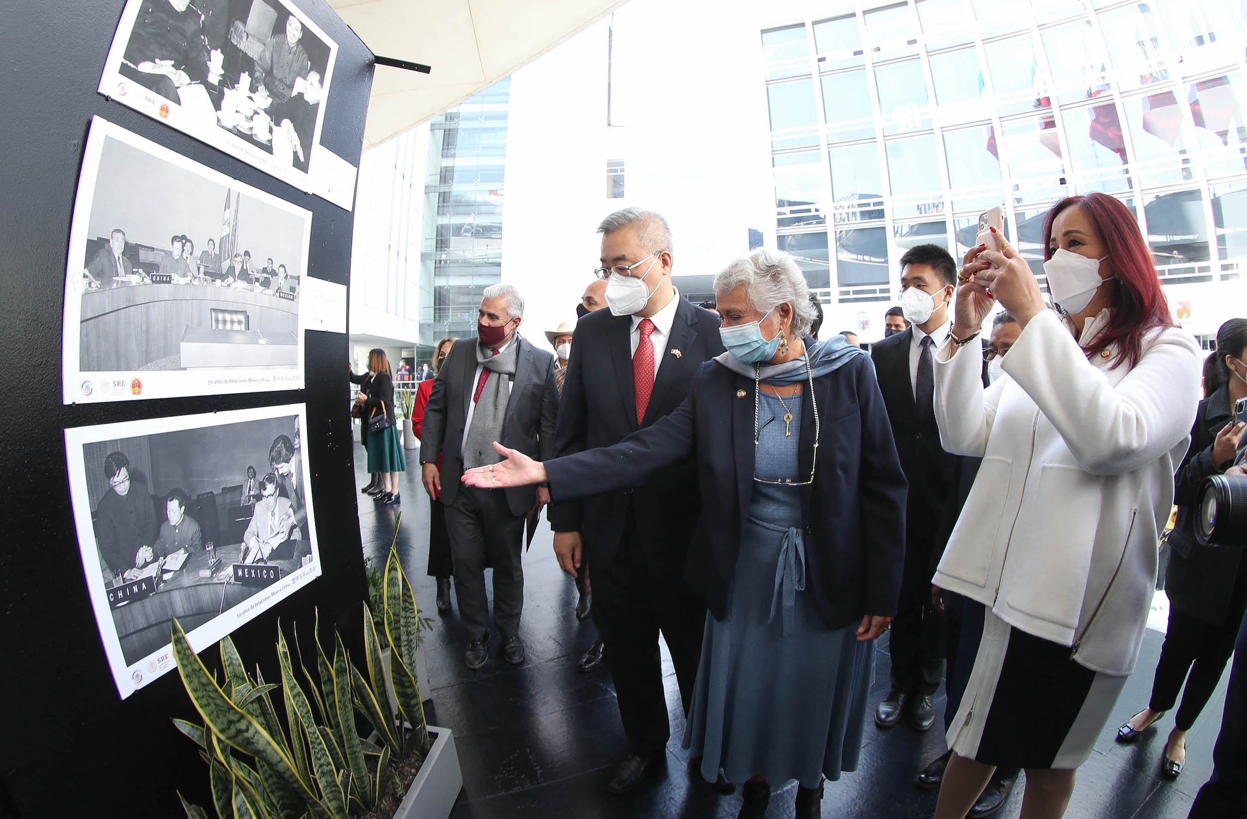 50 aniversario del establecimiento de relaciones diplomaiticas Meixico-China-