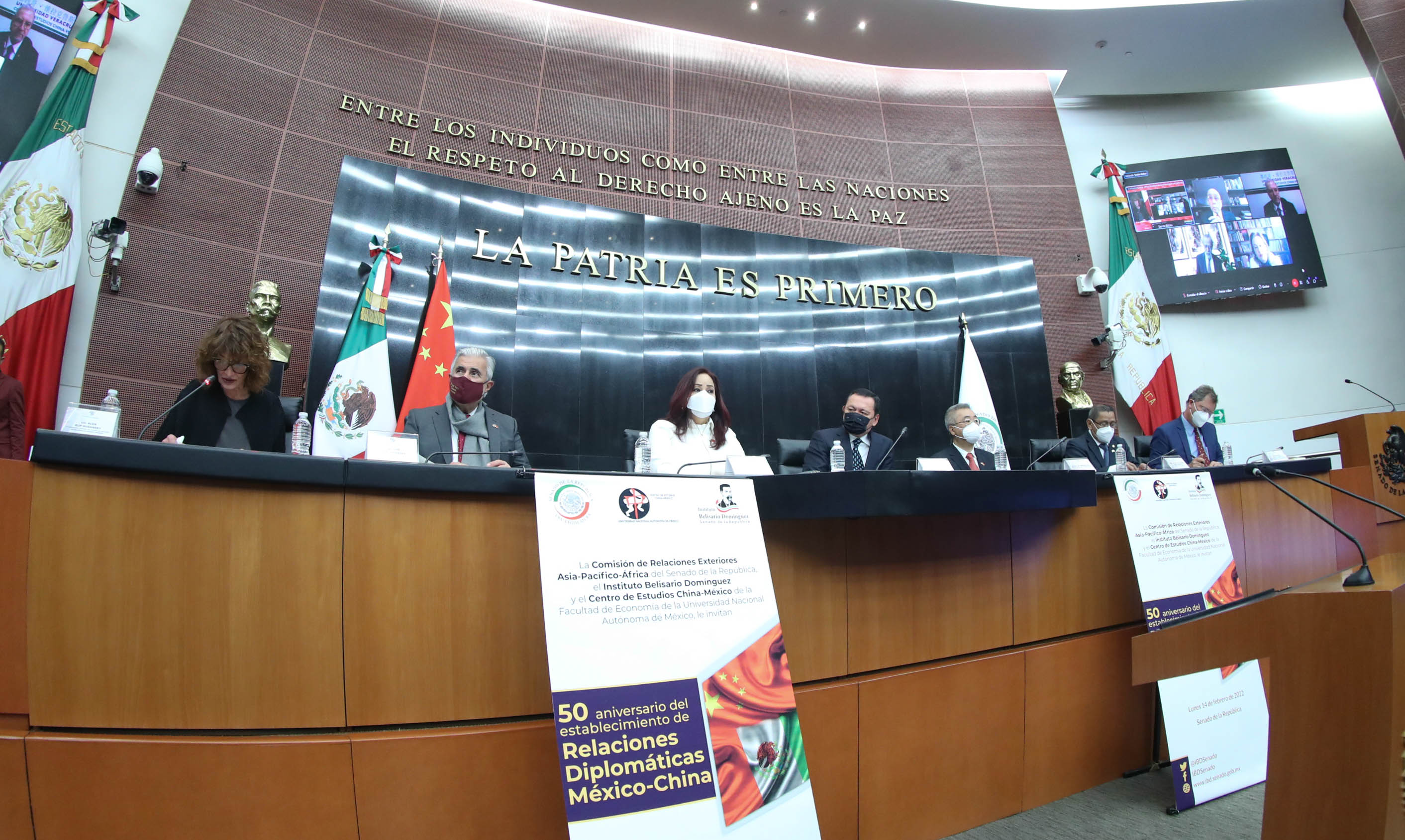 50 aniversario del establecimiento de relaciones diplomaiticas Meixico-China-