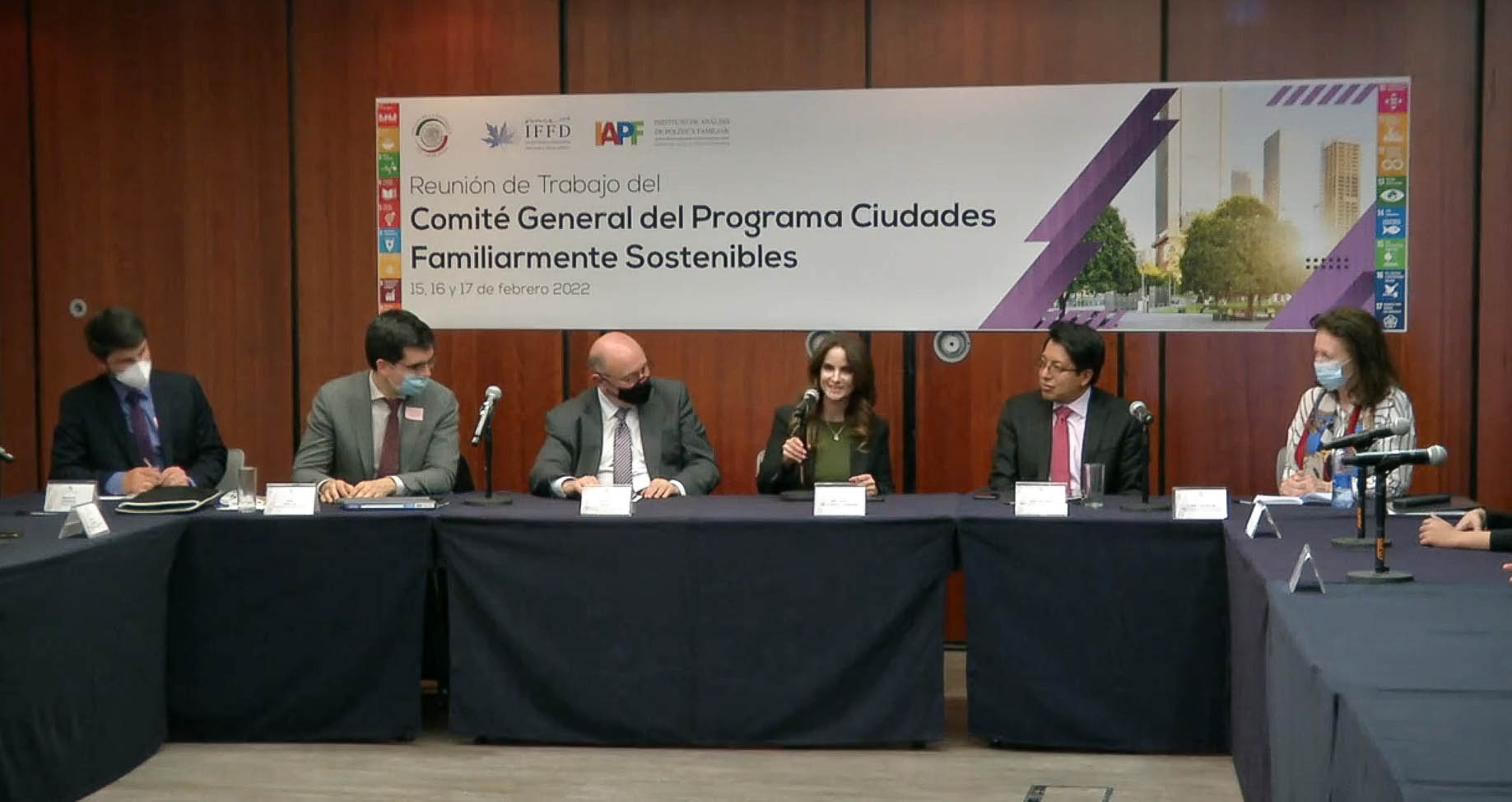 Clausura de la Reunioen del Comitee General del Programa Ciudades Familiarmente Sostenibles-