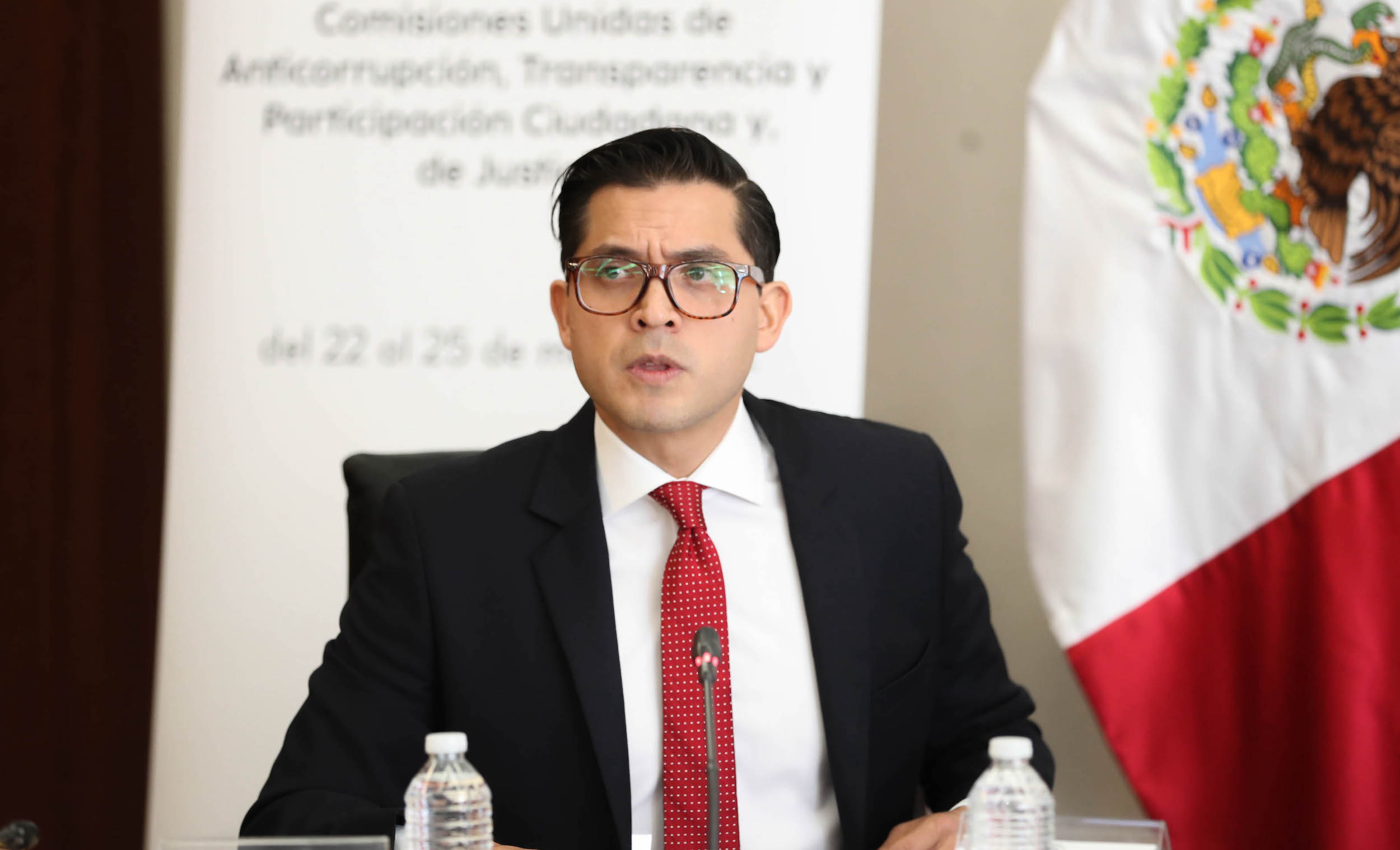 Reunioin de las comisiones unidas de Anticorrupcioin Transparencia y Participacioin Ciudadana y de Justicia-