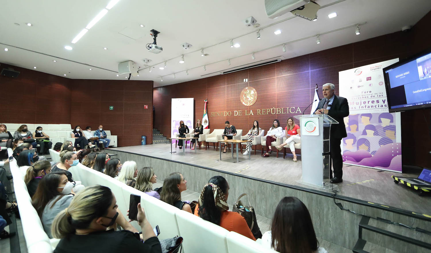 Segunda parte del Foro Agenda Nacional por los Derechos de las Mujeres y las Infancias-
