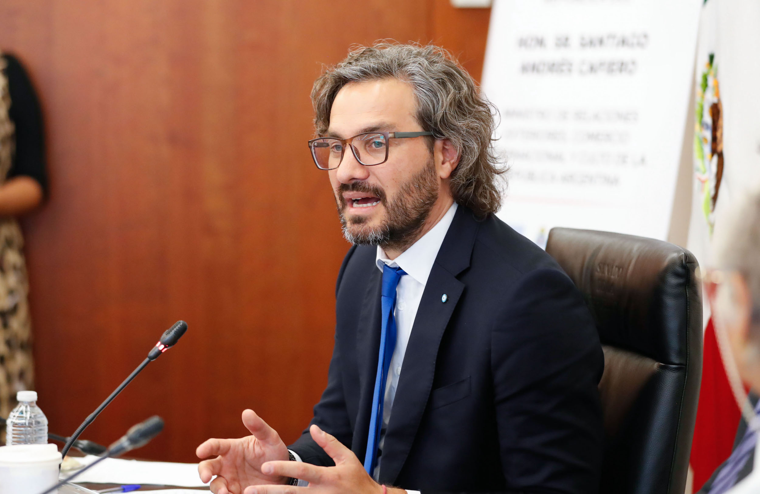 Visita del Ministro de Rel Ext de la Republica de Argentina-