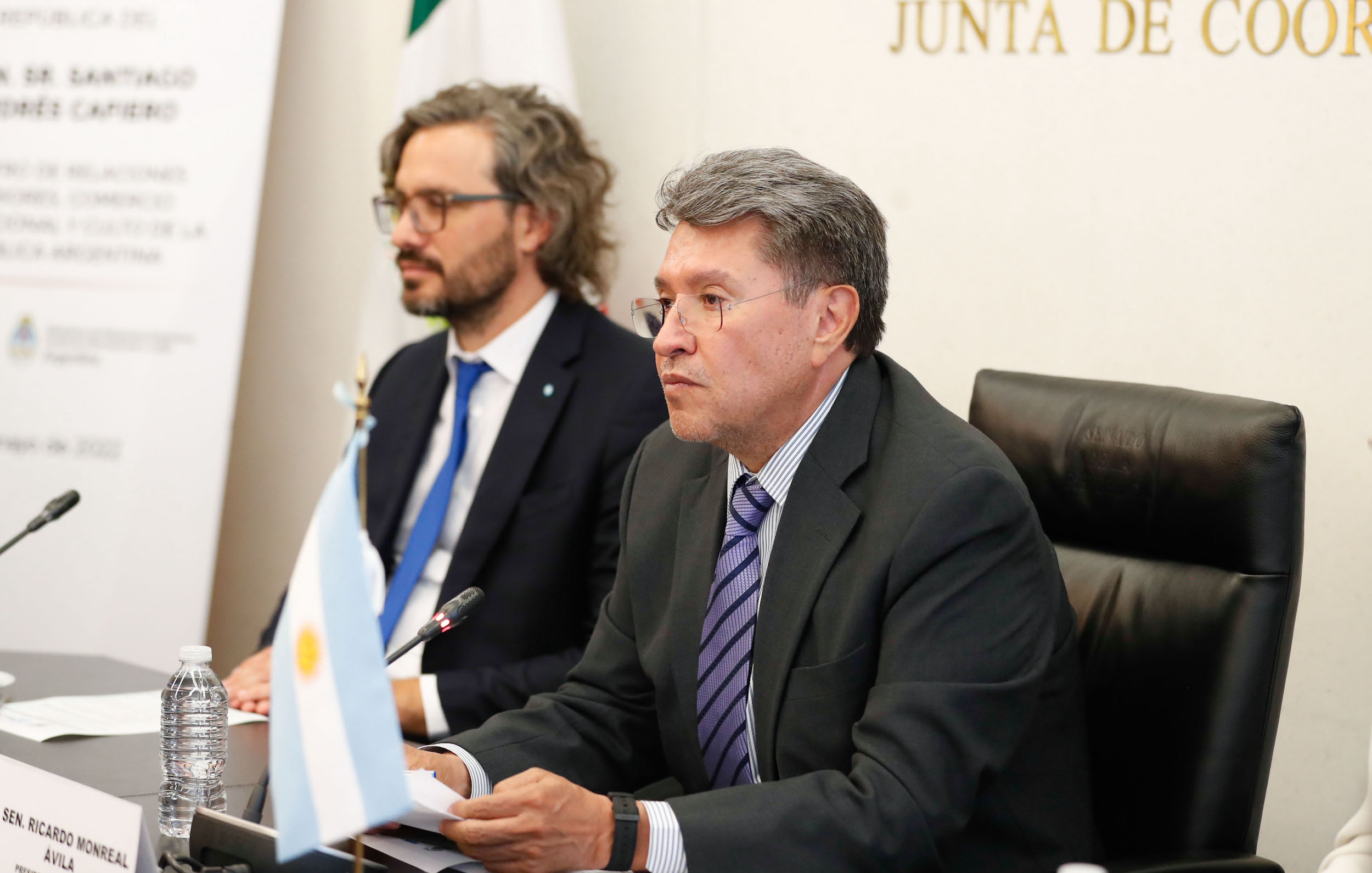 Visita del Ministro de Rel Ext de la Republica de Argentina-