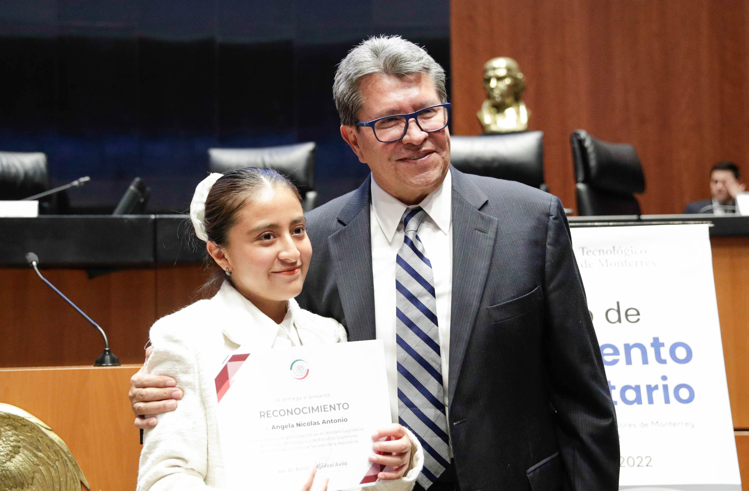 Inauguracioin del Parlamento Juvenil del Instituto Tecnoloigico de Monterrey-