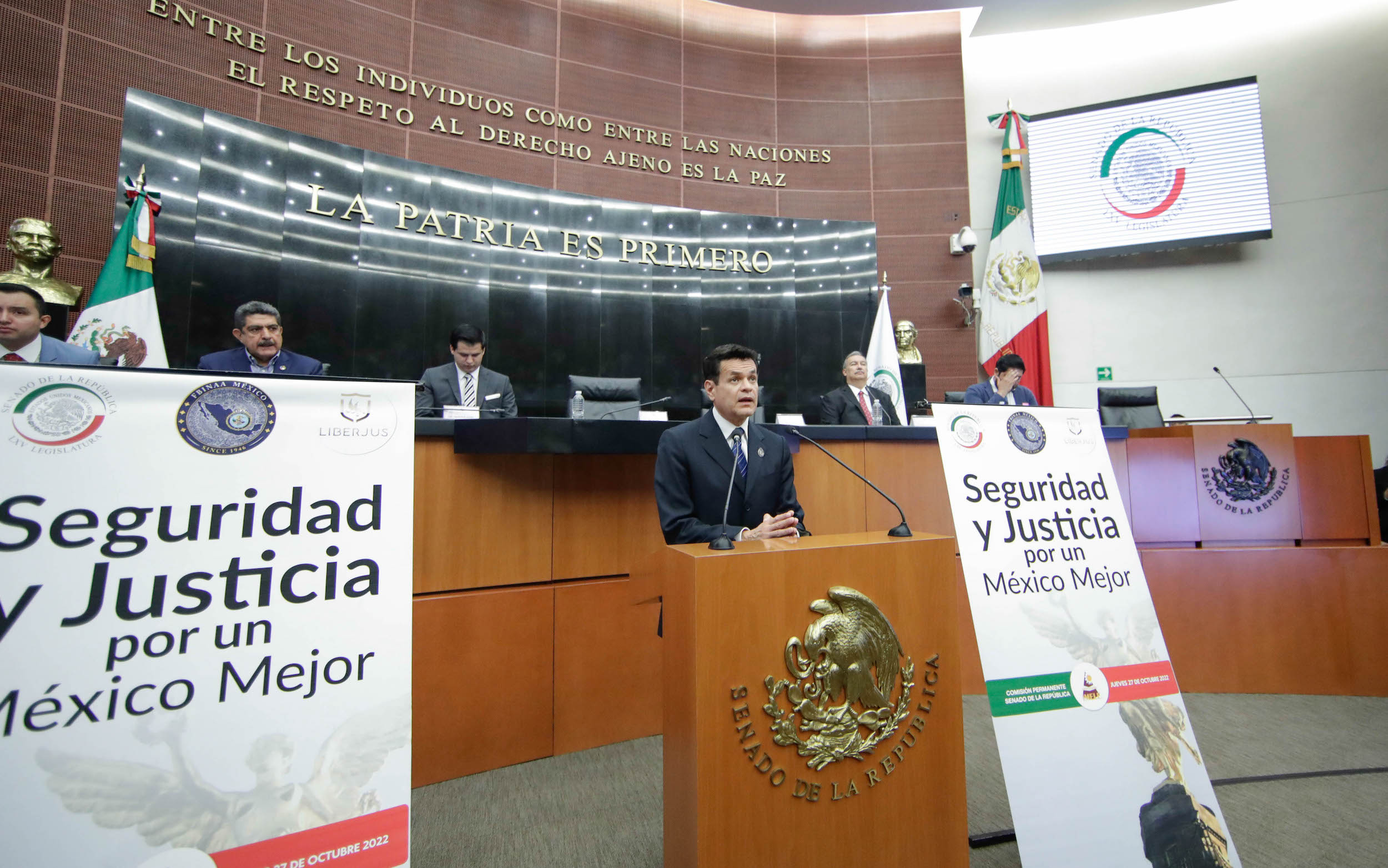 foro internacional Seguridad y justicia por un Meixico mejor-