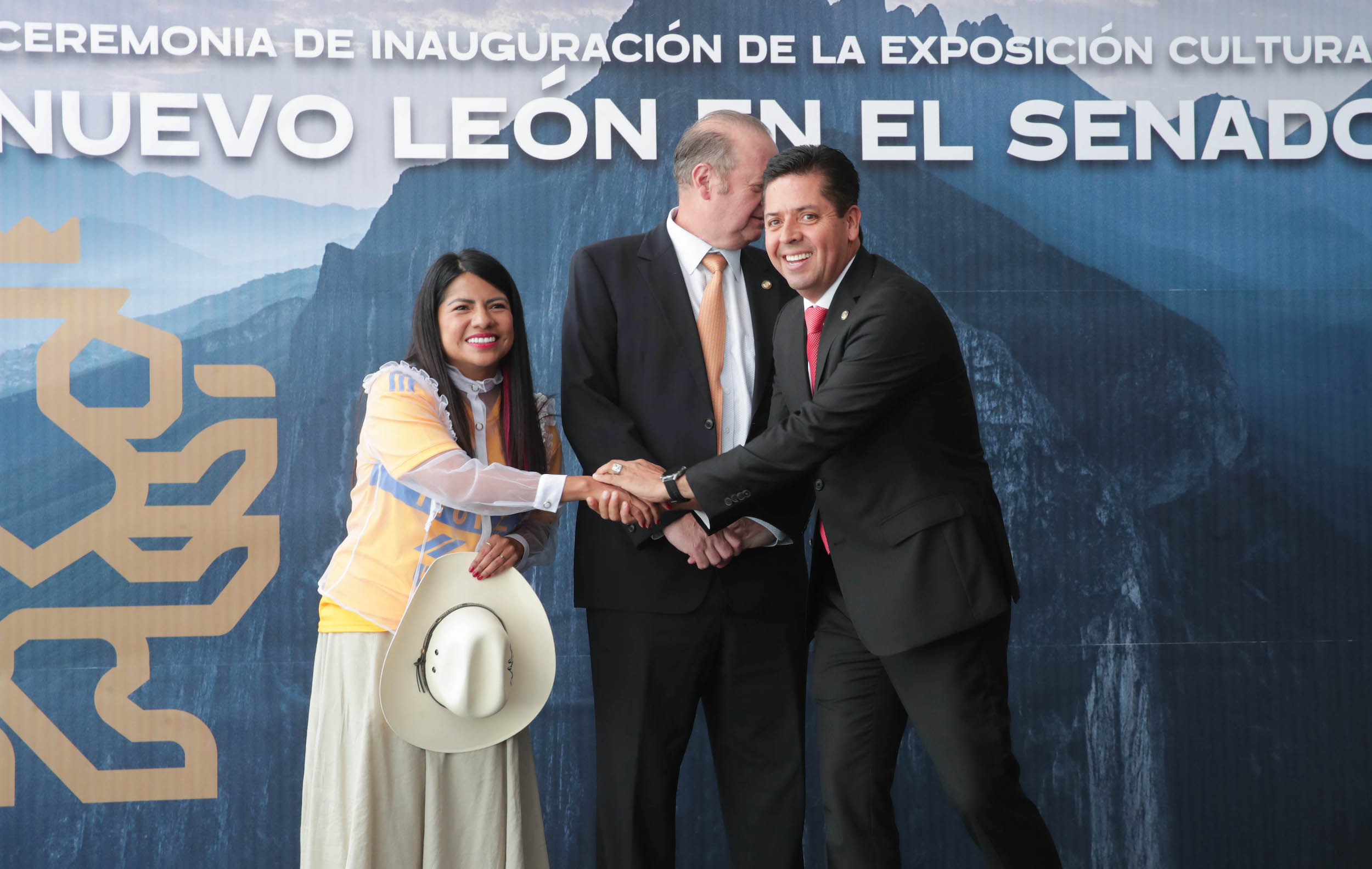 Ceremonia de Inauguracion de la Exposicion NUEVO LEON EN EL SENADO-
