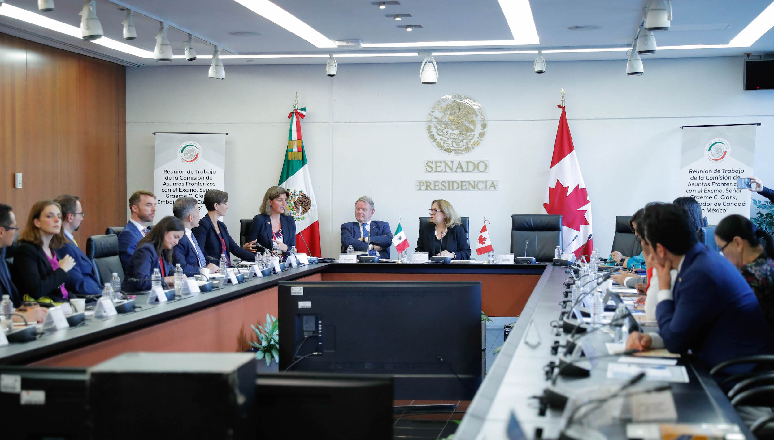 comision de asuntos fronterizos embajador de Canada-