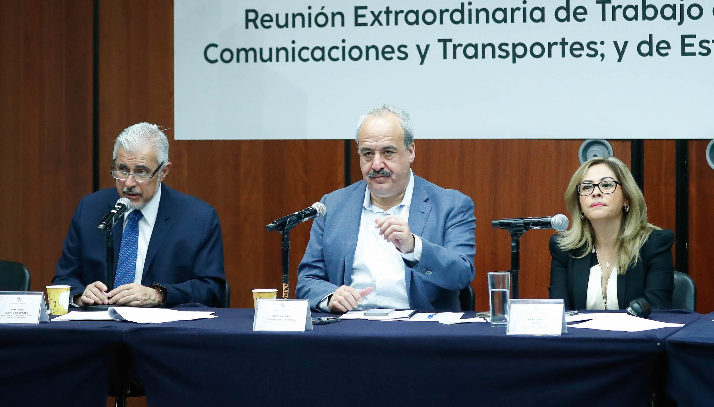 Comisiones Unidas de Comunicaciones y Transportes y de Estudios Legislativos Segunda-