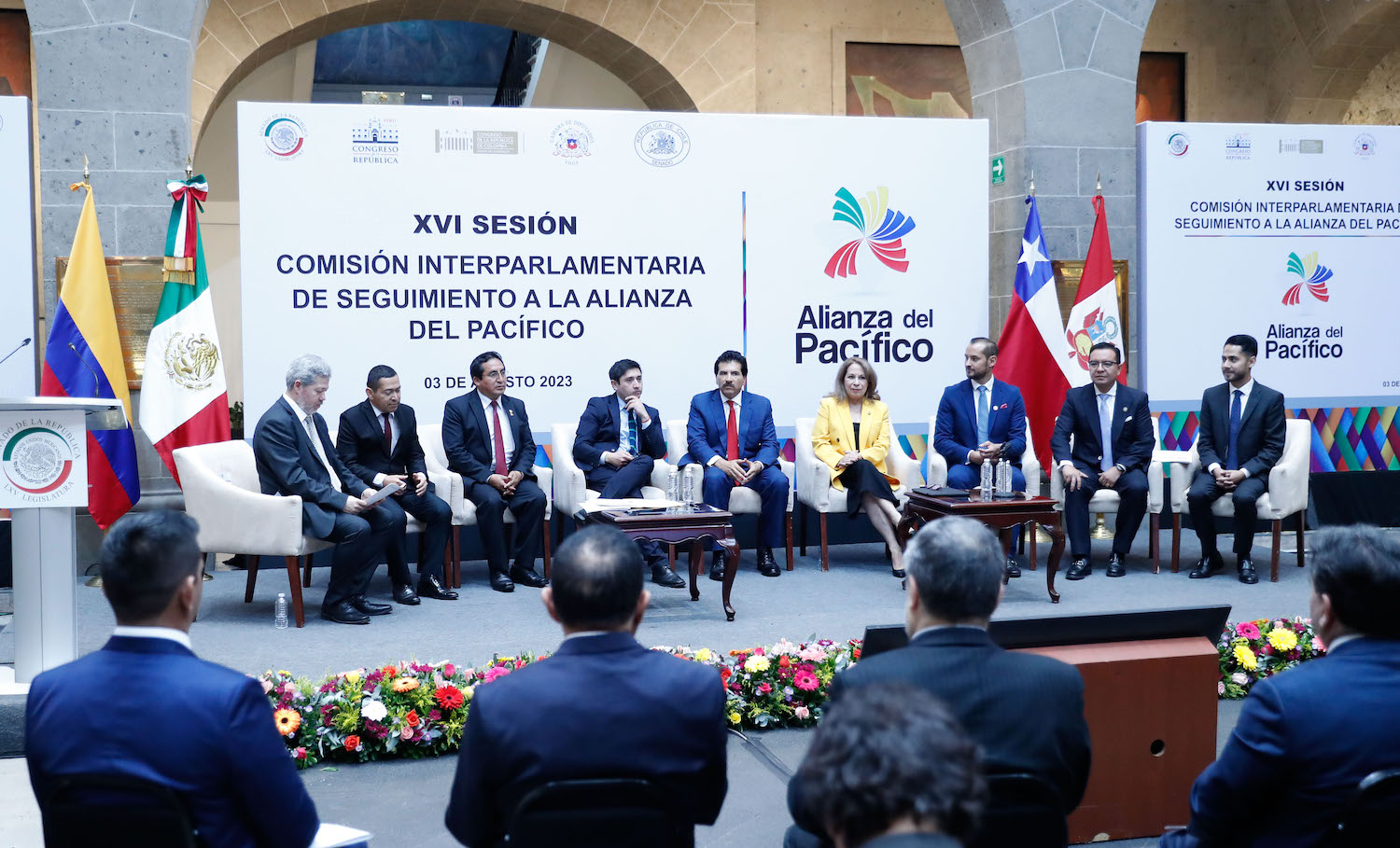 sesioin de la Comisioin Interparlamentaria de Seguimiento a la Alianza del Paciifico -