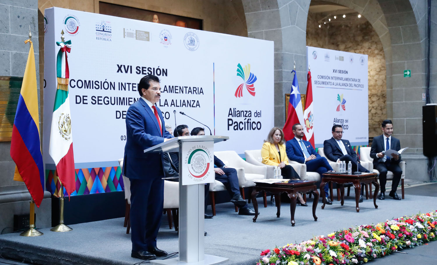 sesioin de la Comisioin Interparlamentaria de Seguimiento a la Alianza del Paciifico -