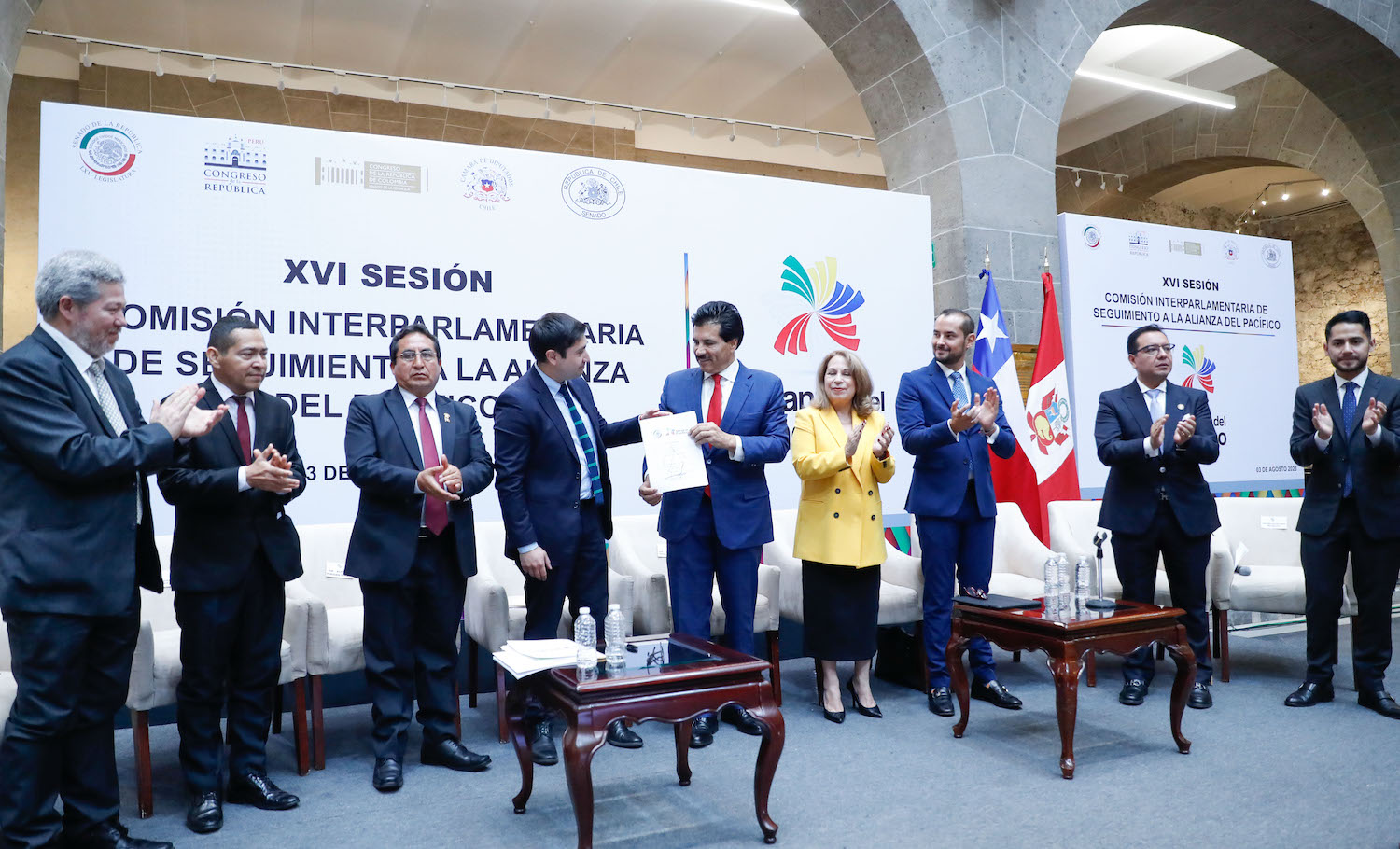 sesioin de la Comisioin Interparlamentaria de Seguimiento a la Alianza del Paciifico -