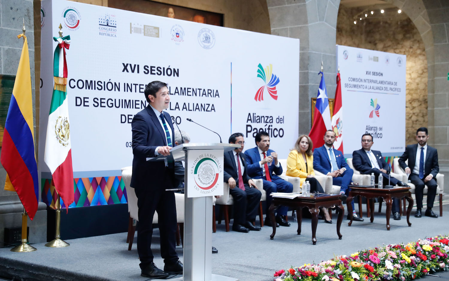 sesioin de la Comisioin Interparlamentaria de Seguimiento a la Alianza del Paciifico -