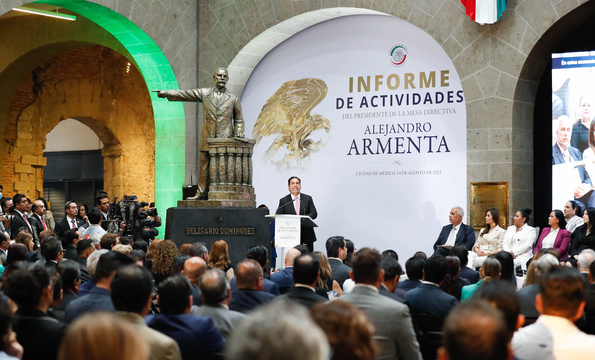Informe de Actividades del senador Alejandro Armenta-