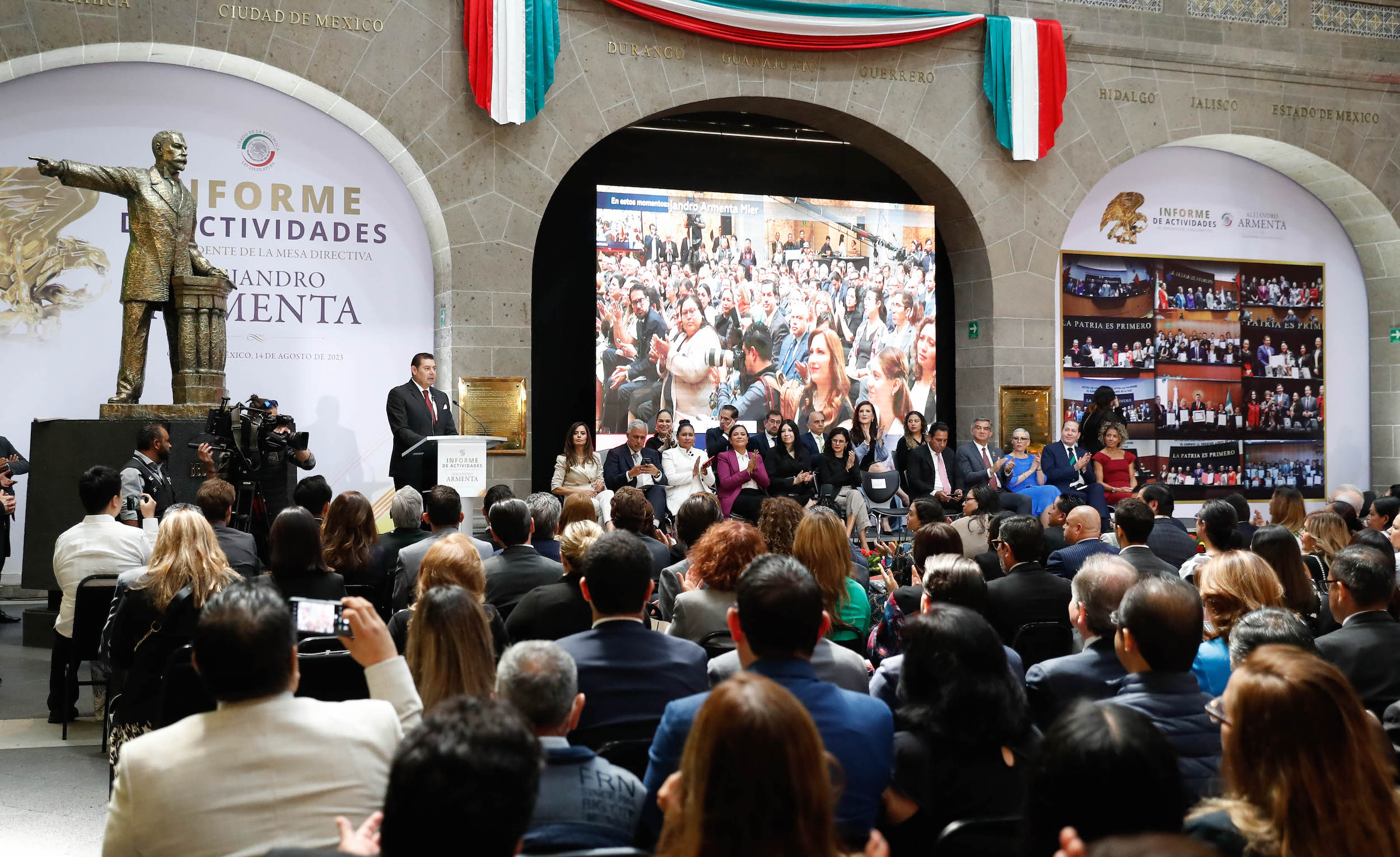 Informe de Actividades del senador Alejandro Armenta-