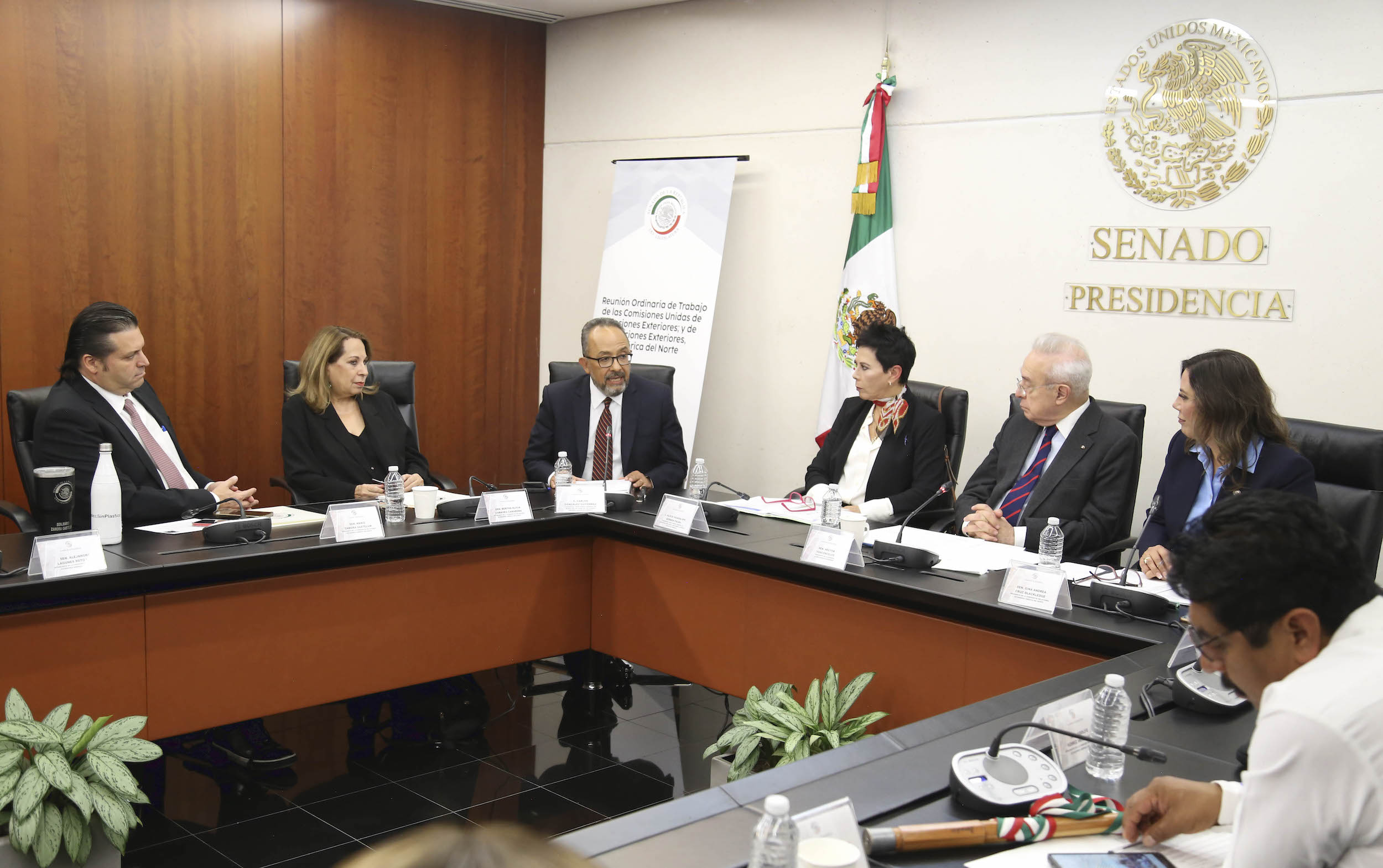Reunion Comisiones Unidas de Relaciones Exteriores-