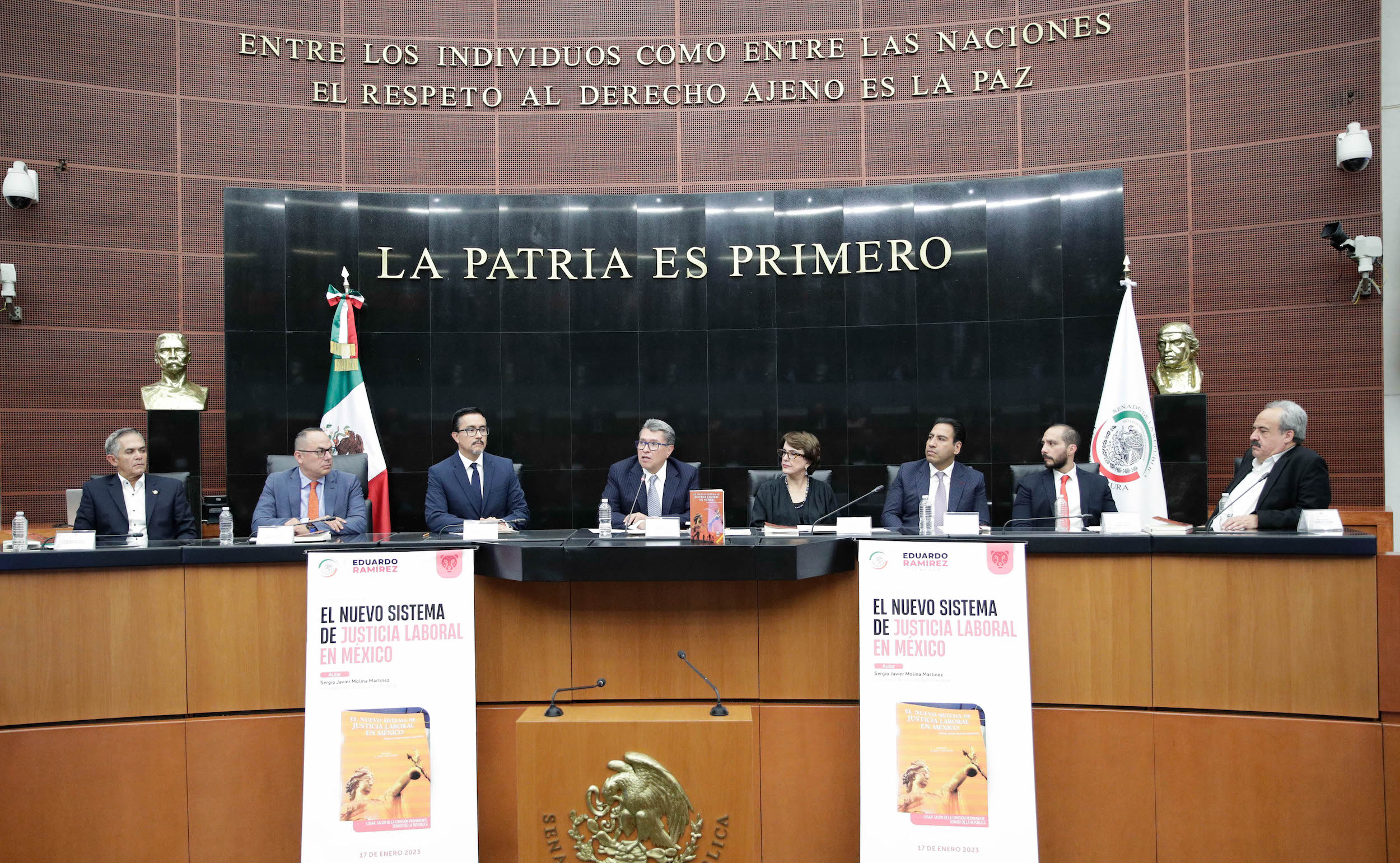 Presentacioin del libro El nuevo sistema de justicia laboral en Meixico-