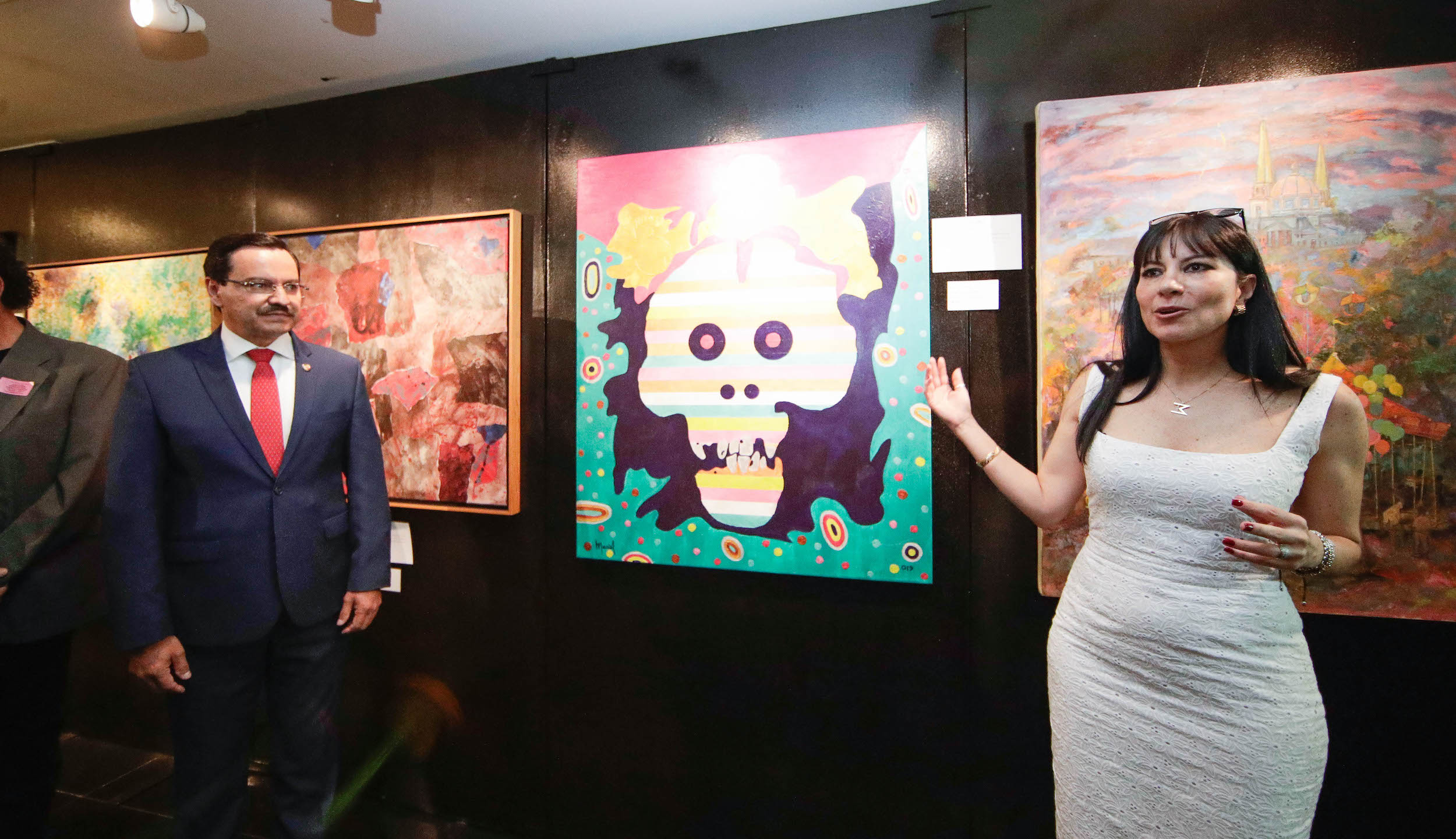 Inauguracioin de la exposicioin Morelos tierra arte y libertad-