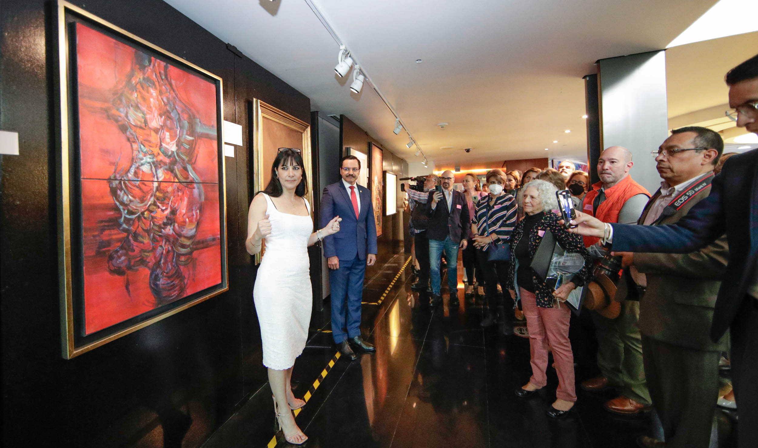 Inauguracioin de la exposicioin Morelos tierra arte y libertad-