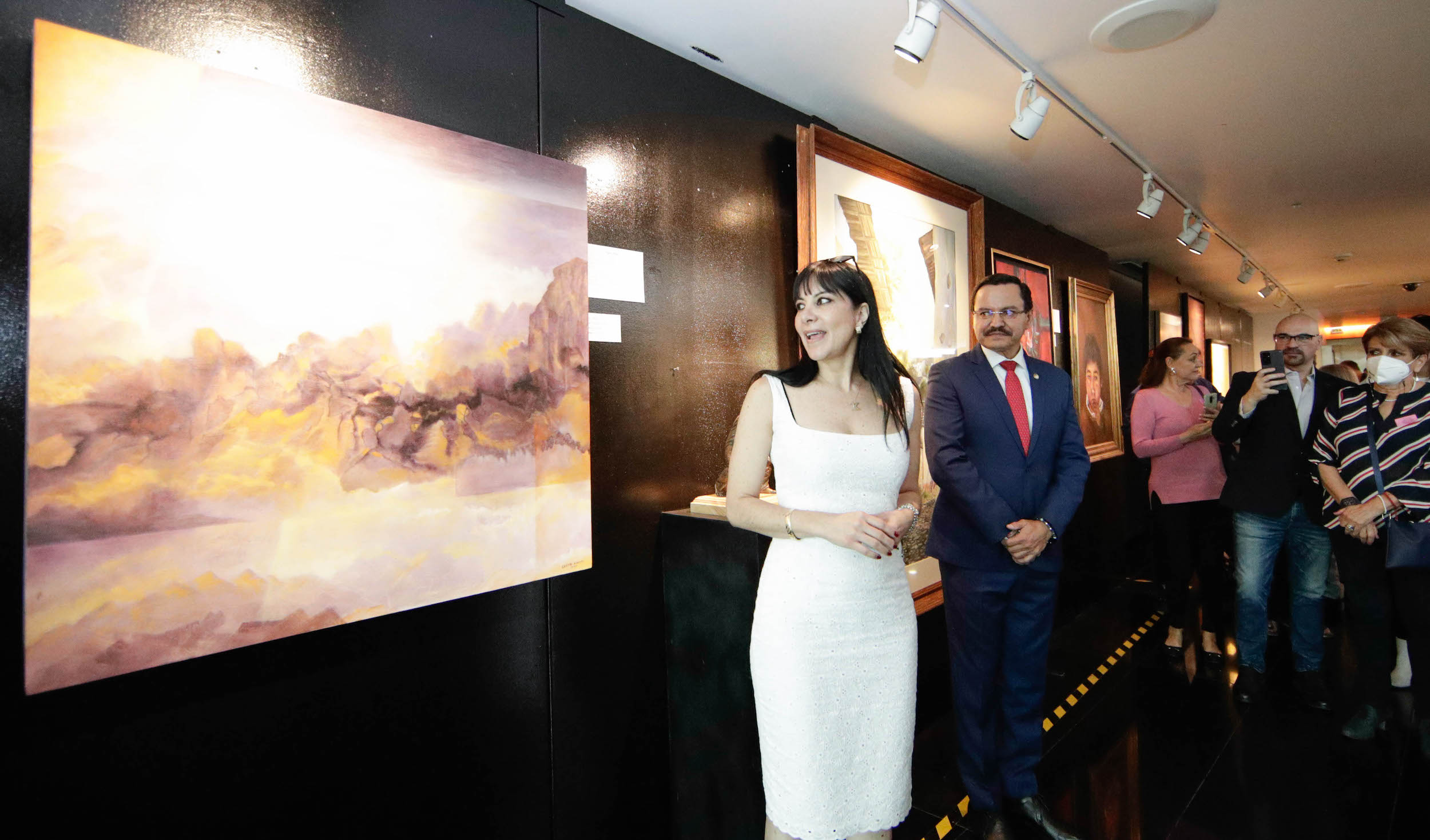 Inauguracioin de la exposicioin Morelos tierra arte y libertad-