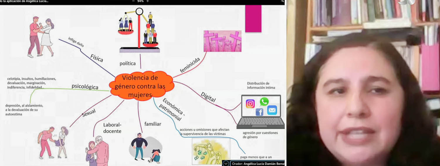 Ciclo de conferencias Mujeres por una vida libre de violencia fisica-