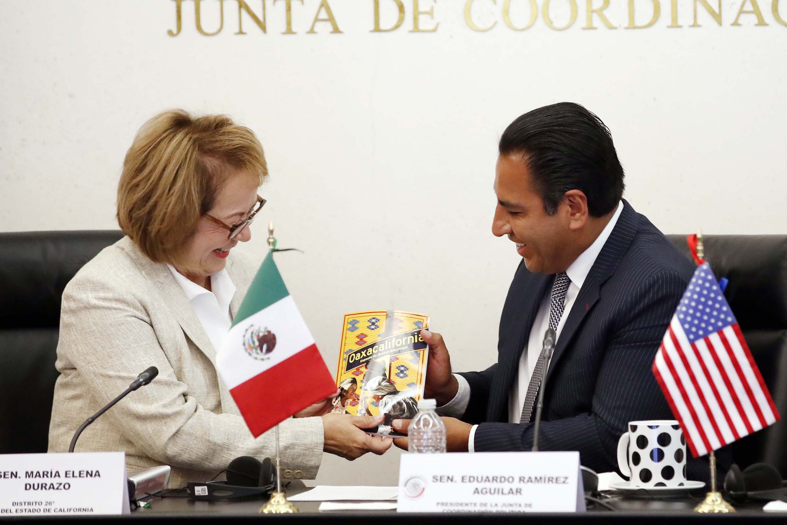 Reunion con Senadores de California