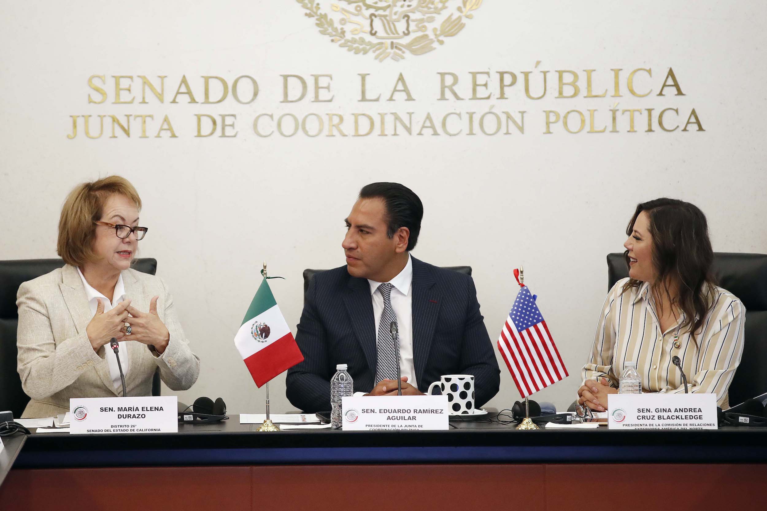 Reunion con Senadores de California