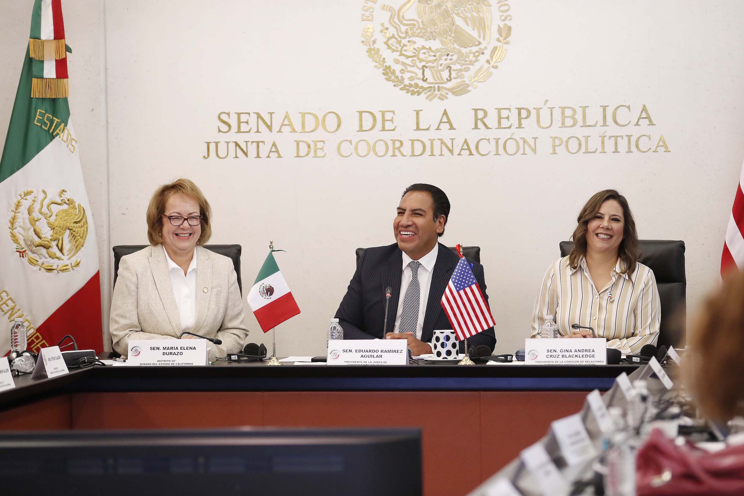 Reunion con Senadores de California