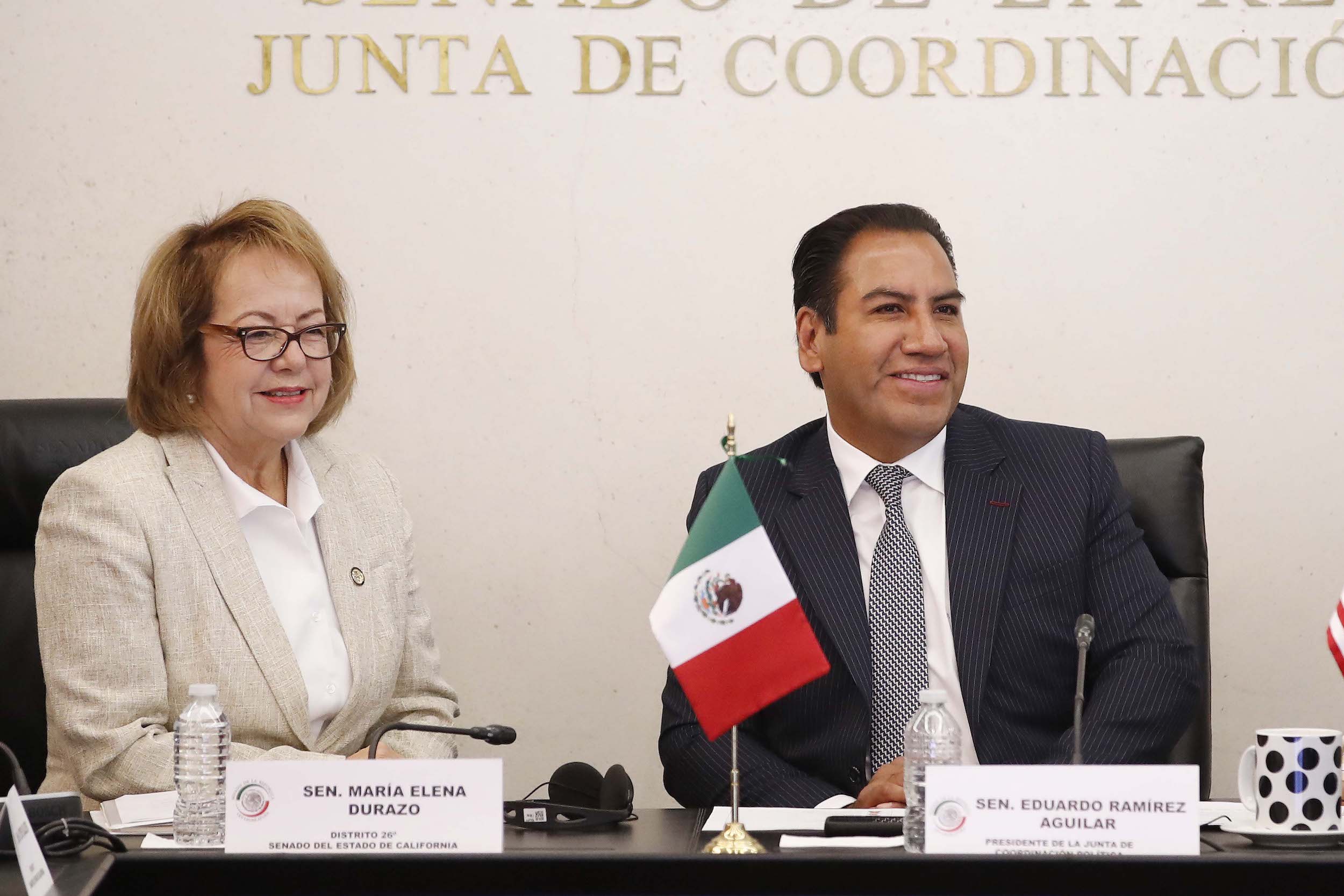 Reunion con Senadores de California