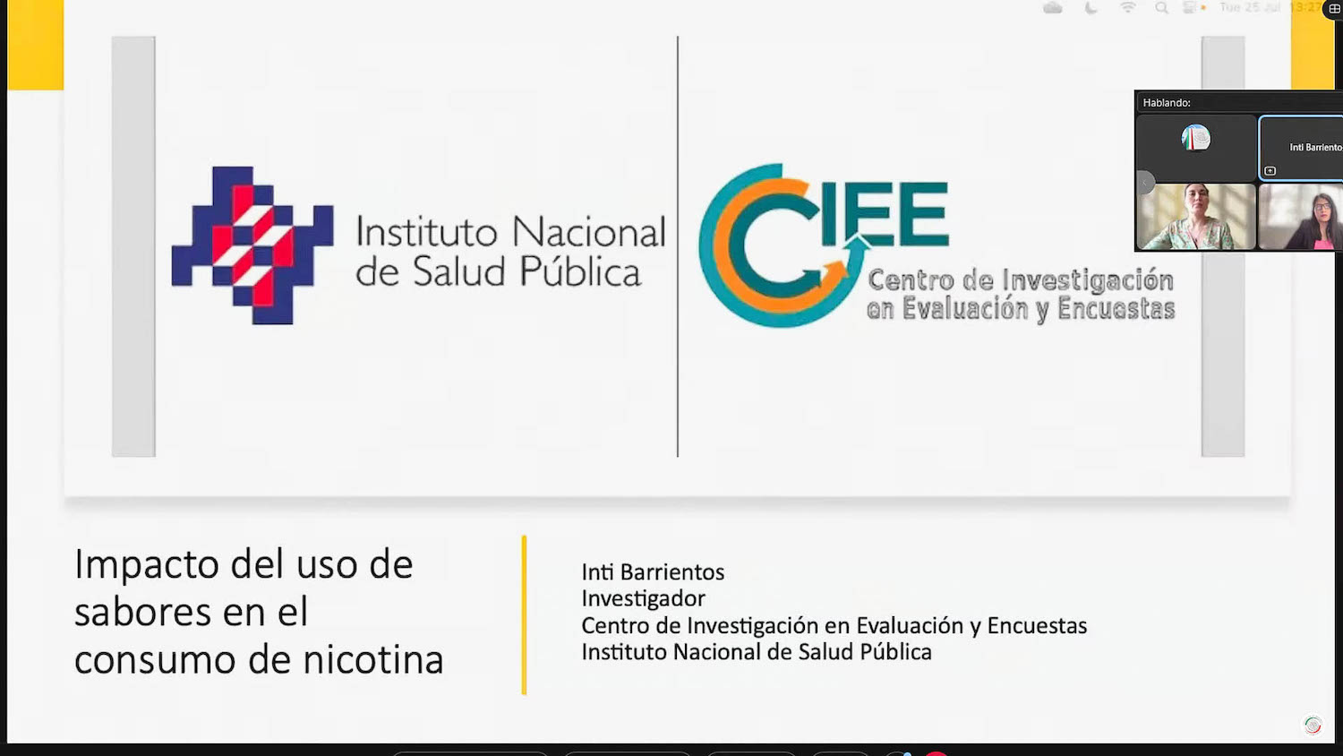 Foro sobre el Control del Tabaco temas para cerrar una legislatura-