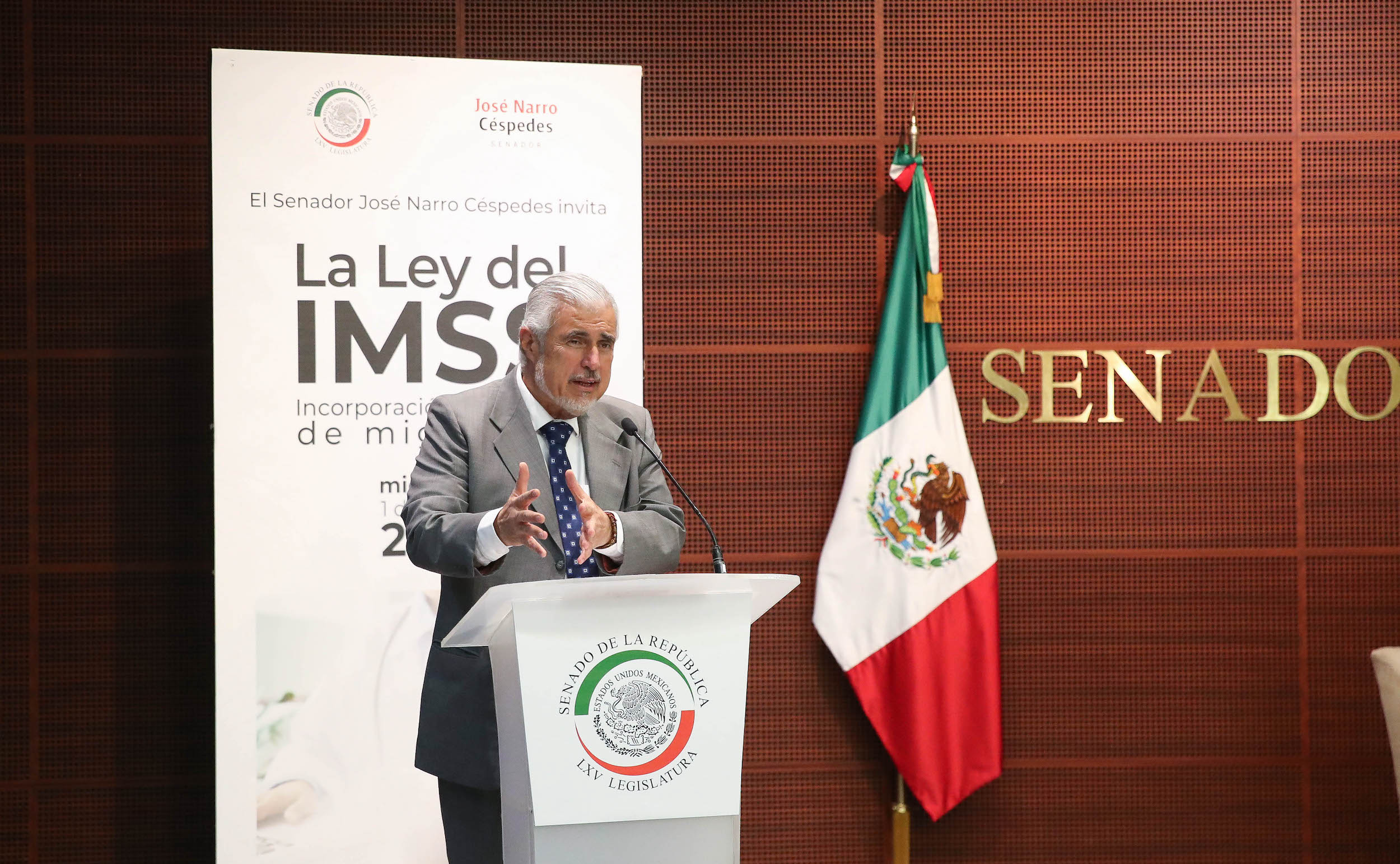 Evento La Ley del IMSS incorporacioin voluntaria de migrantes-