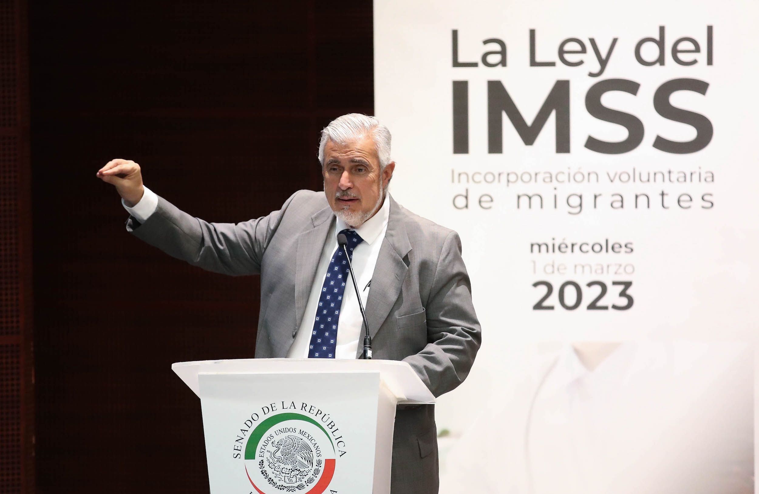 Evento La Ley del IMSS incorporacioin voluntaria de migrantes-