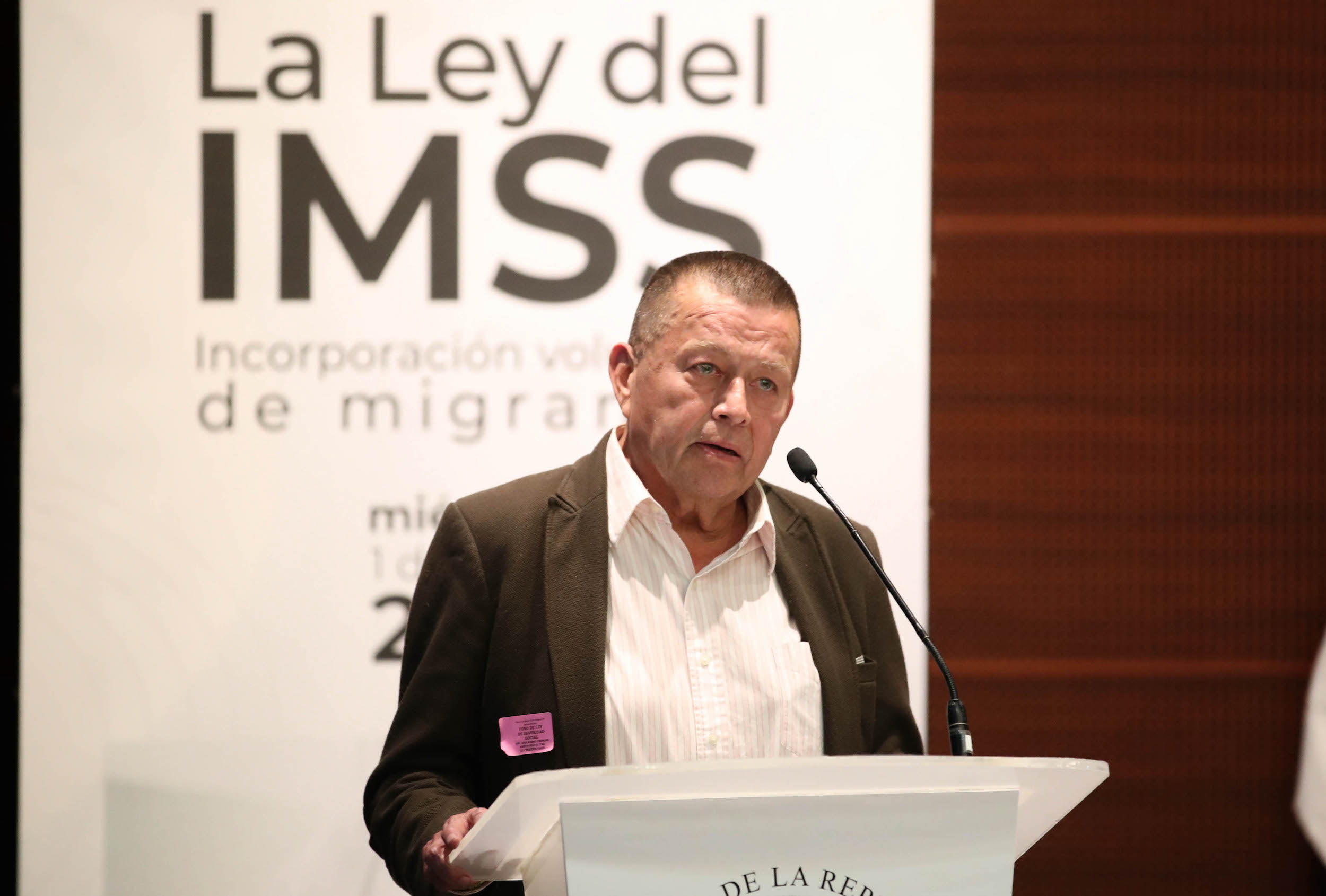 Evento La Ley del IMSS incorporacioin voluntaria de migrantes-