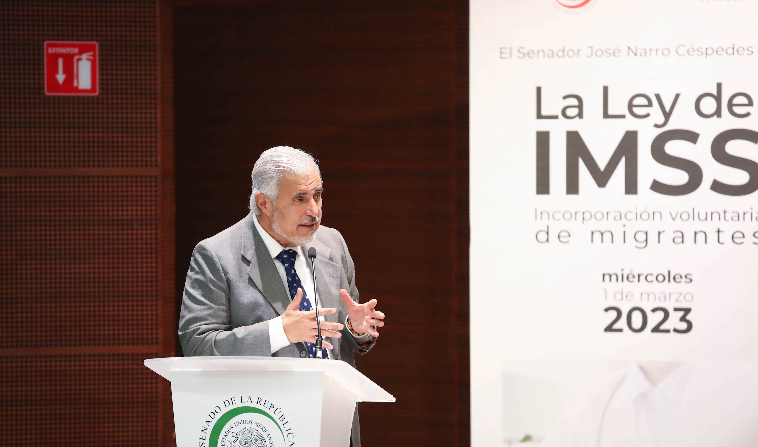 Evento La Ley del IMSS incorporacioin voluntaria de migrantes-