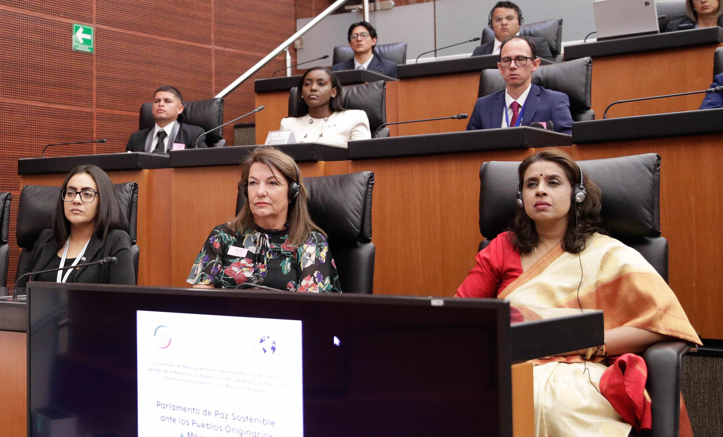 Parlamento de Paz Sostenible ante los Pueblos Originarios Meixico-Aifrica-