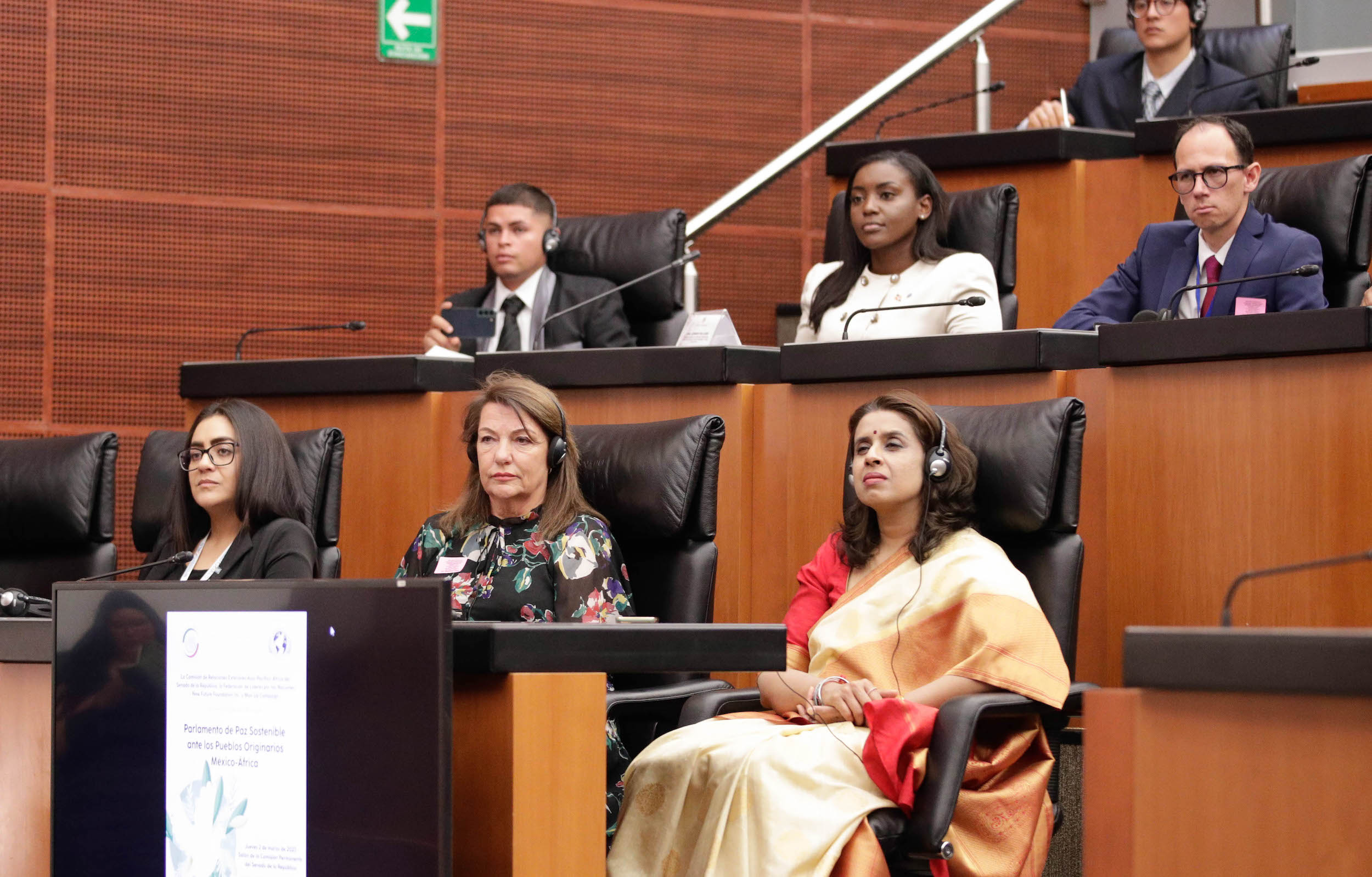 Parlamento de Paz Sostenible ante los Pueblos Originarios Meixico-Aifrica-