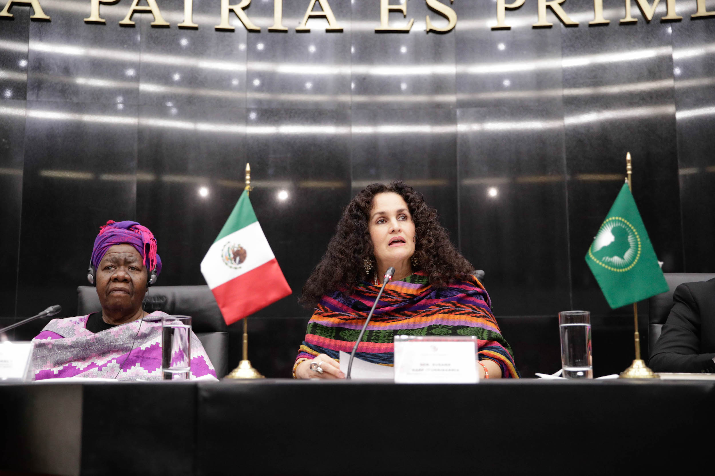 Parlamento de Paz Sostenible ante los Pueblos Originarios Meixico-Aifrica-