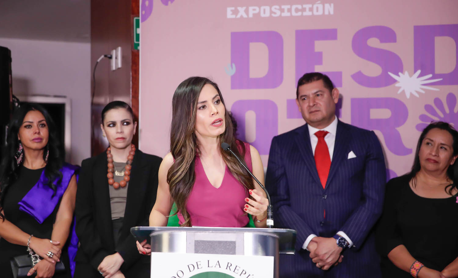 Inauguracion de la exposicion de artesanas jaliscienses   Desde otro lugar  -