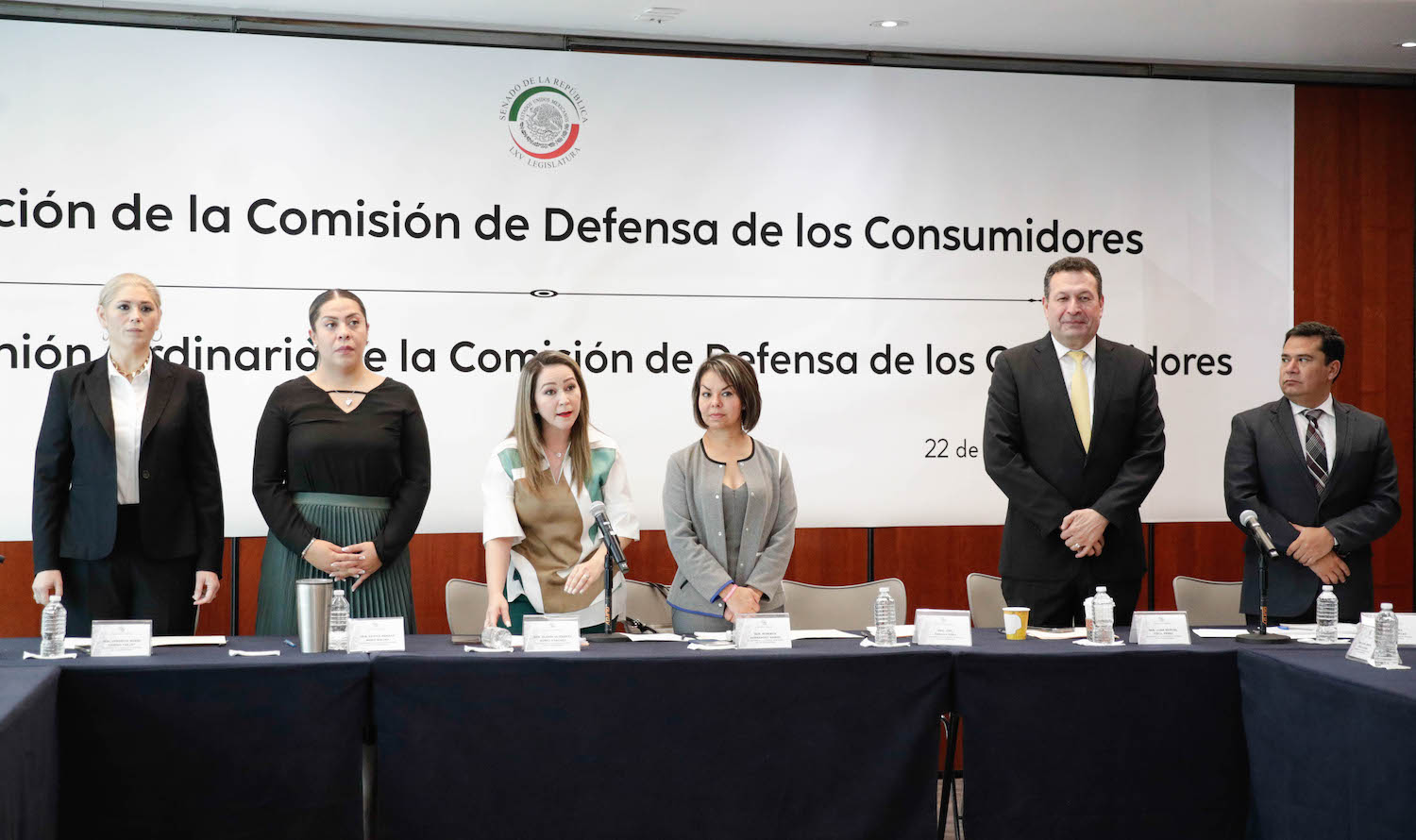 Instalacion de la Comision de Defensa de los Consumidores-