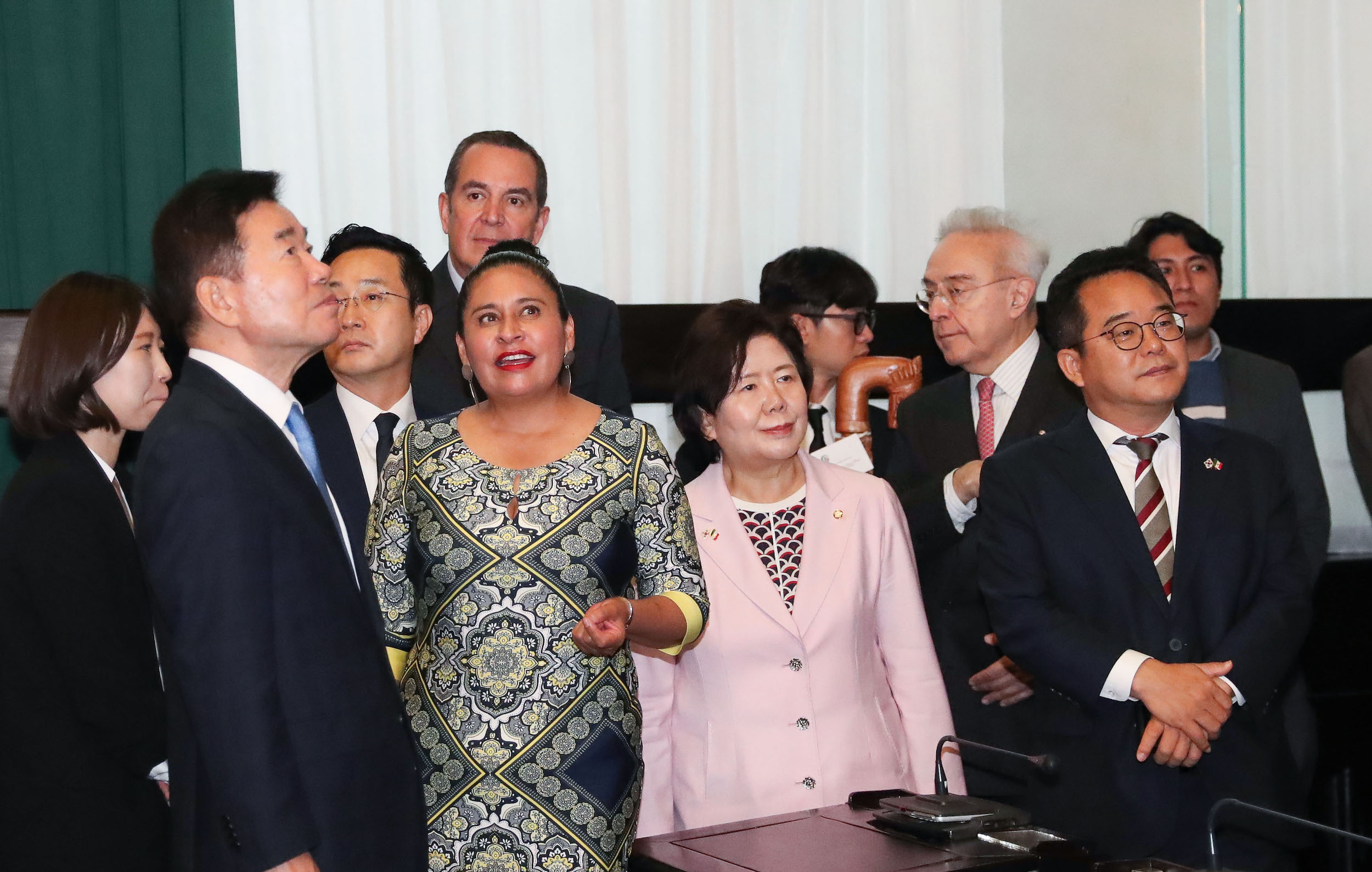 Visita del  presidente de la Asamblea Nacional de la Repuiblica de Corea-