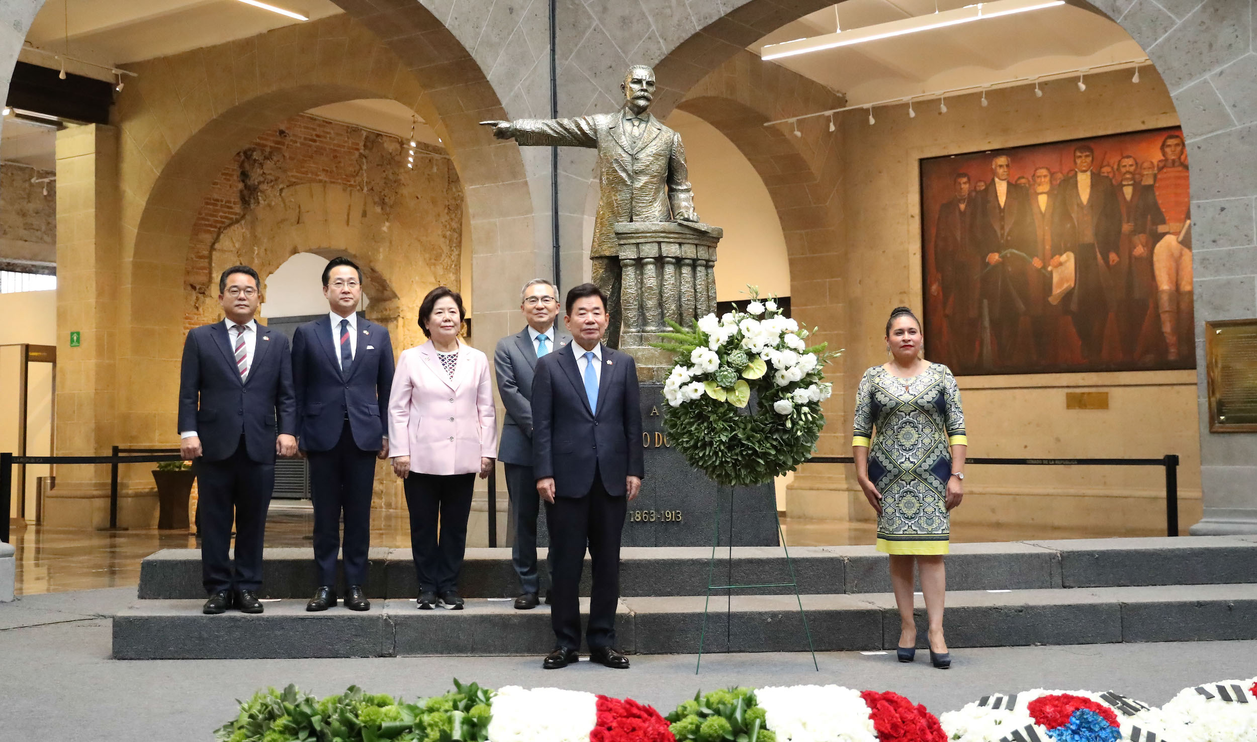 Visita del  presidente de la Asamblea Nacional de la Repuiblica de Corea-