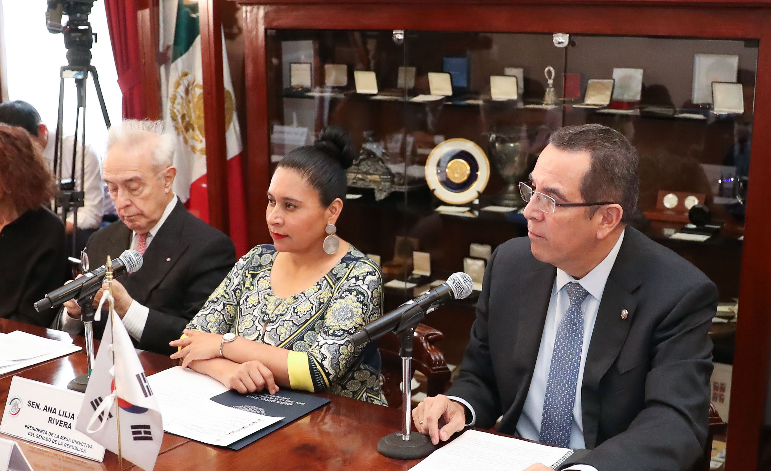 Visita del  presidente de la Asamblea Nacional de la Repuiblica de Corea-