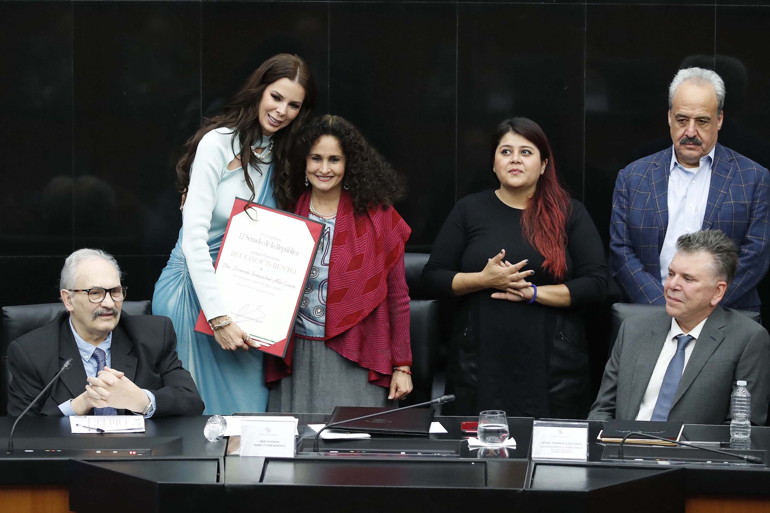 Inauguracioin de le exposicioin Un viaje sagrado